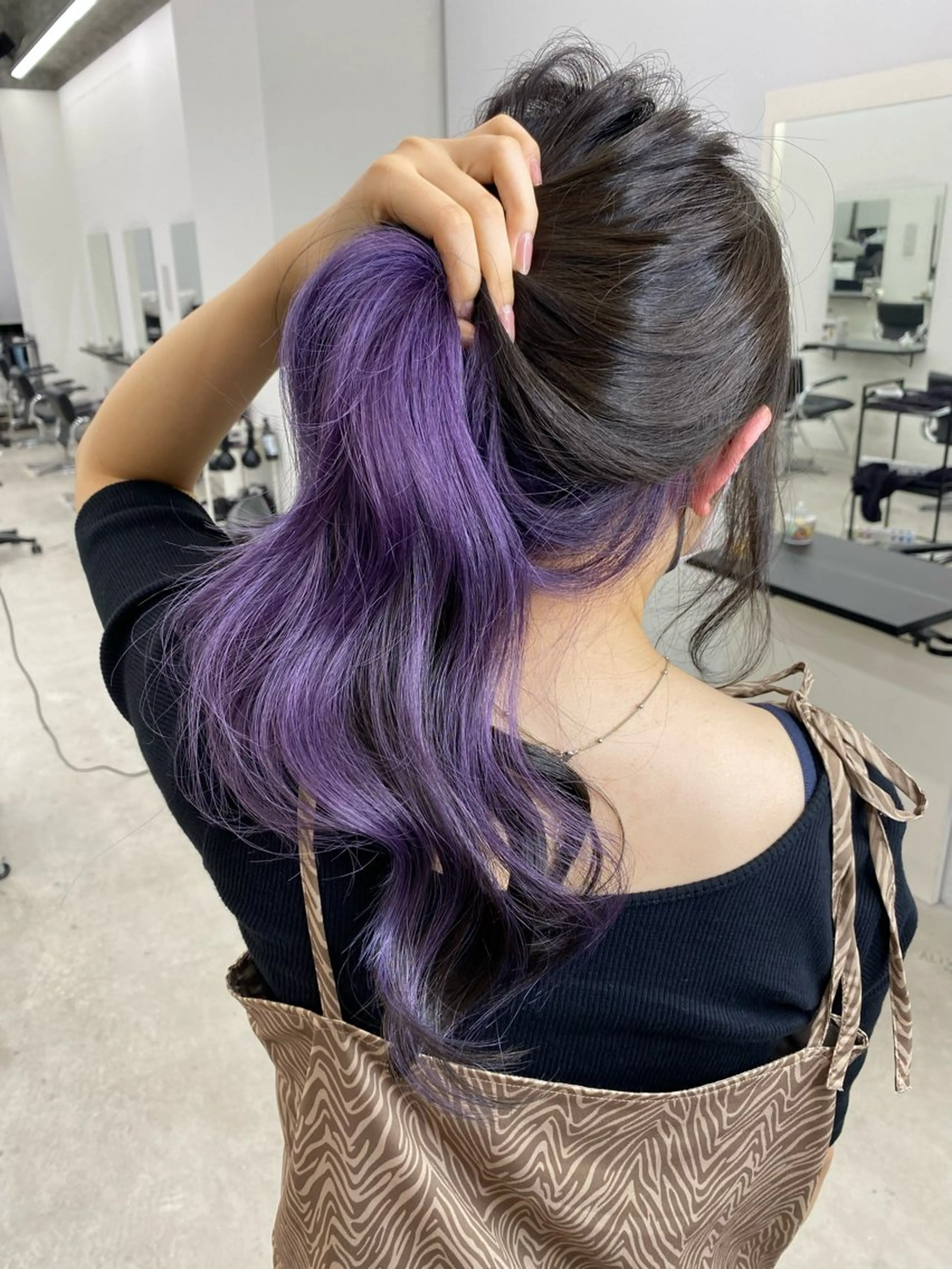 セミロング LINOET 名古屋所属・中道 晶のヘアスタイル