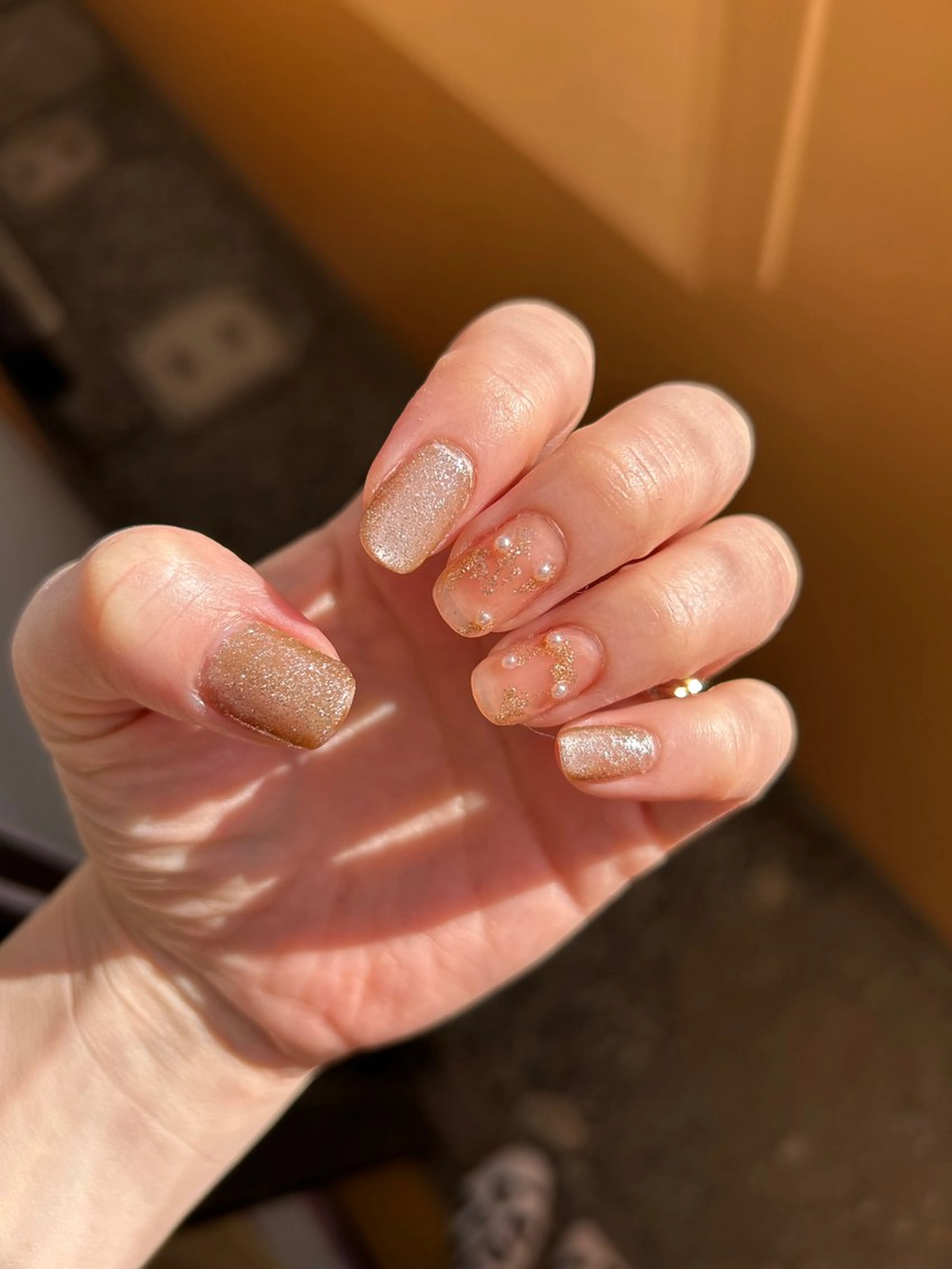 ネイル ラメ(グリッター) Forme所属・Forme MINAMIのネイルデザイン