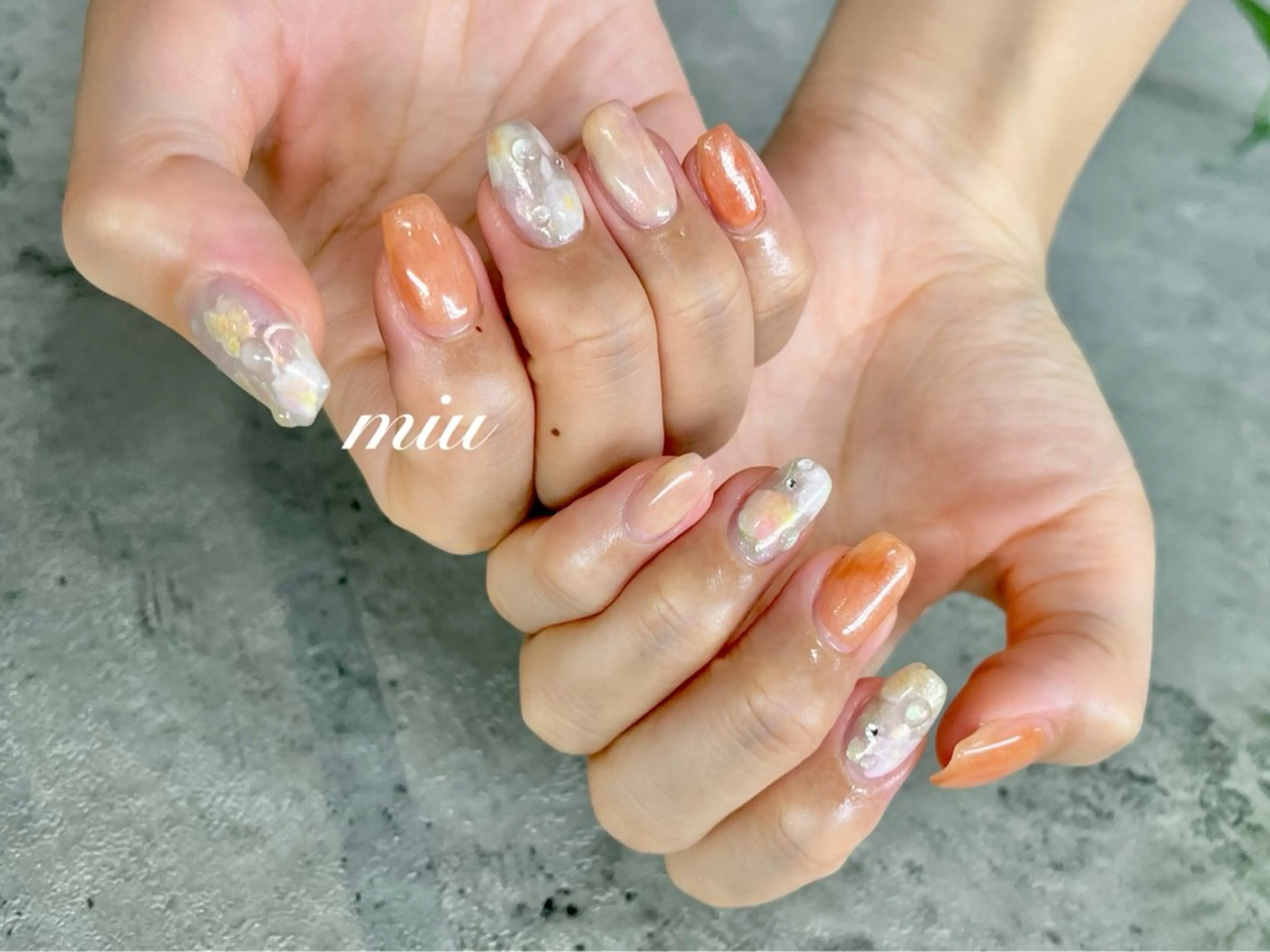 ネイル ハンドネイル miu nail 🐾mihoのネイルデザイン