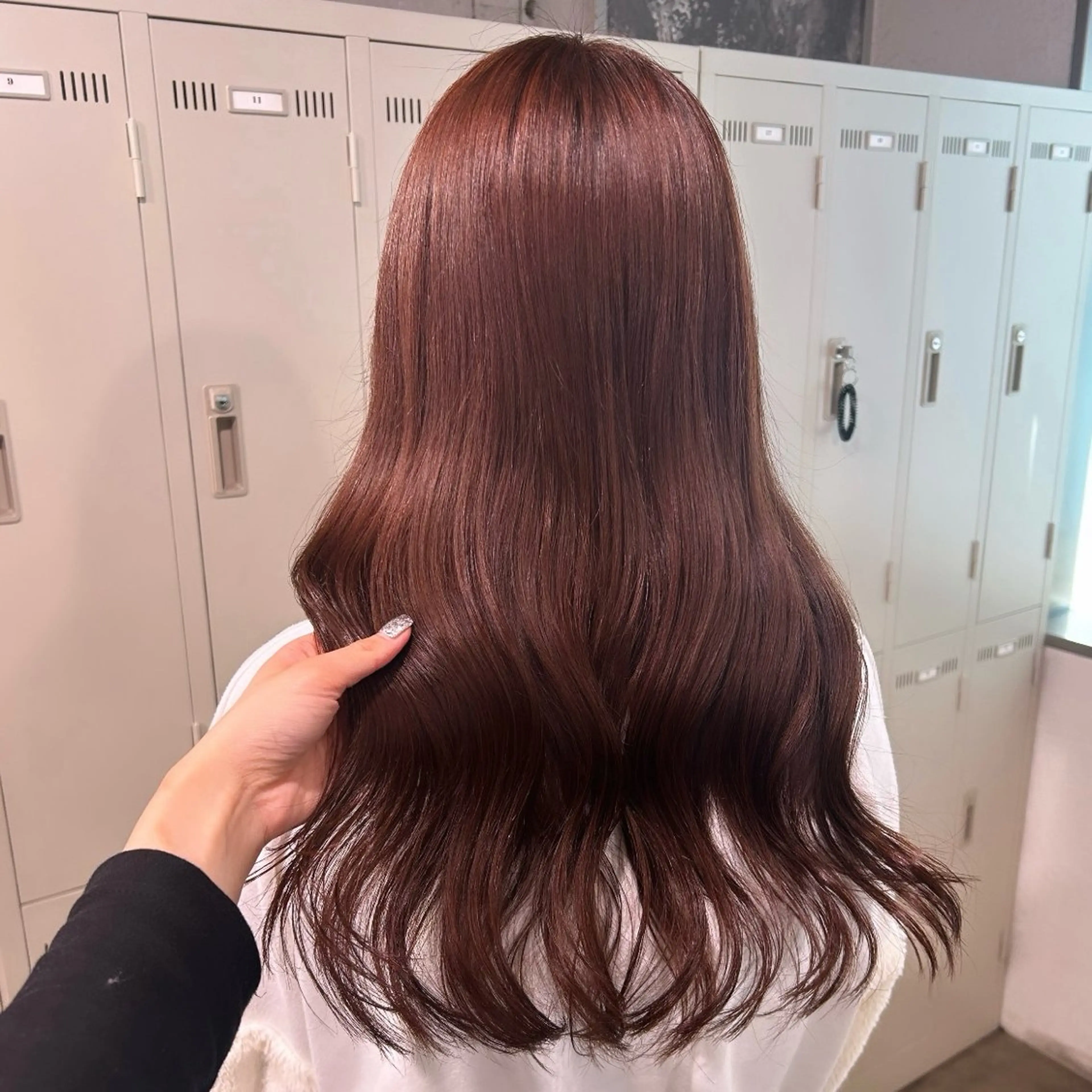 セミロング IS所属・横浜美容室/透明感 カラー/レイヤーのヘアスタイル