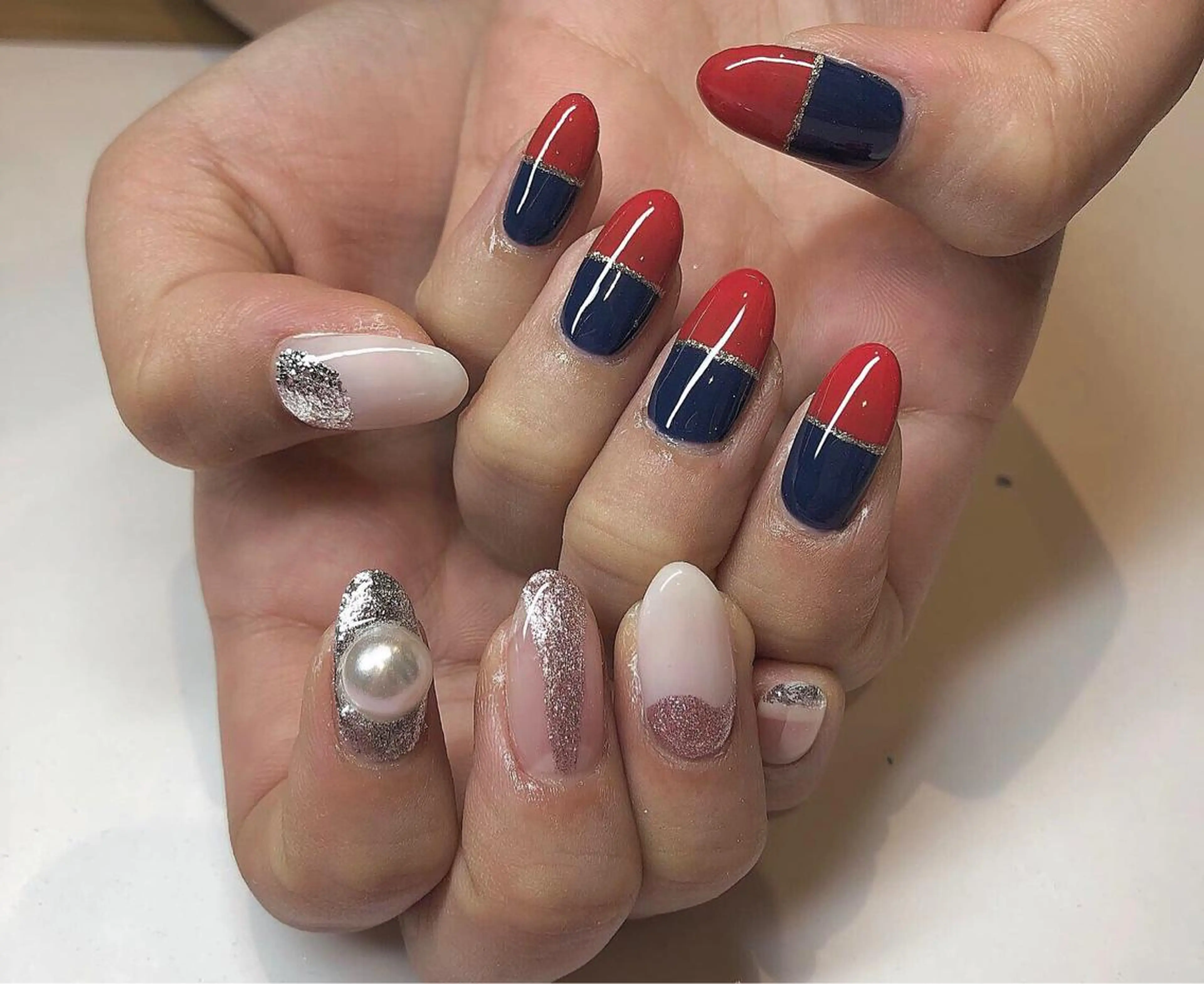 ネイル ハンドネイル 鶴田୨ৎmaison de NALIのネイルデザイン