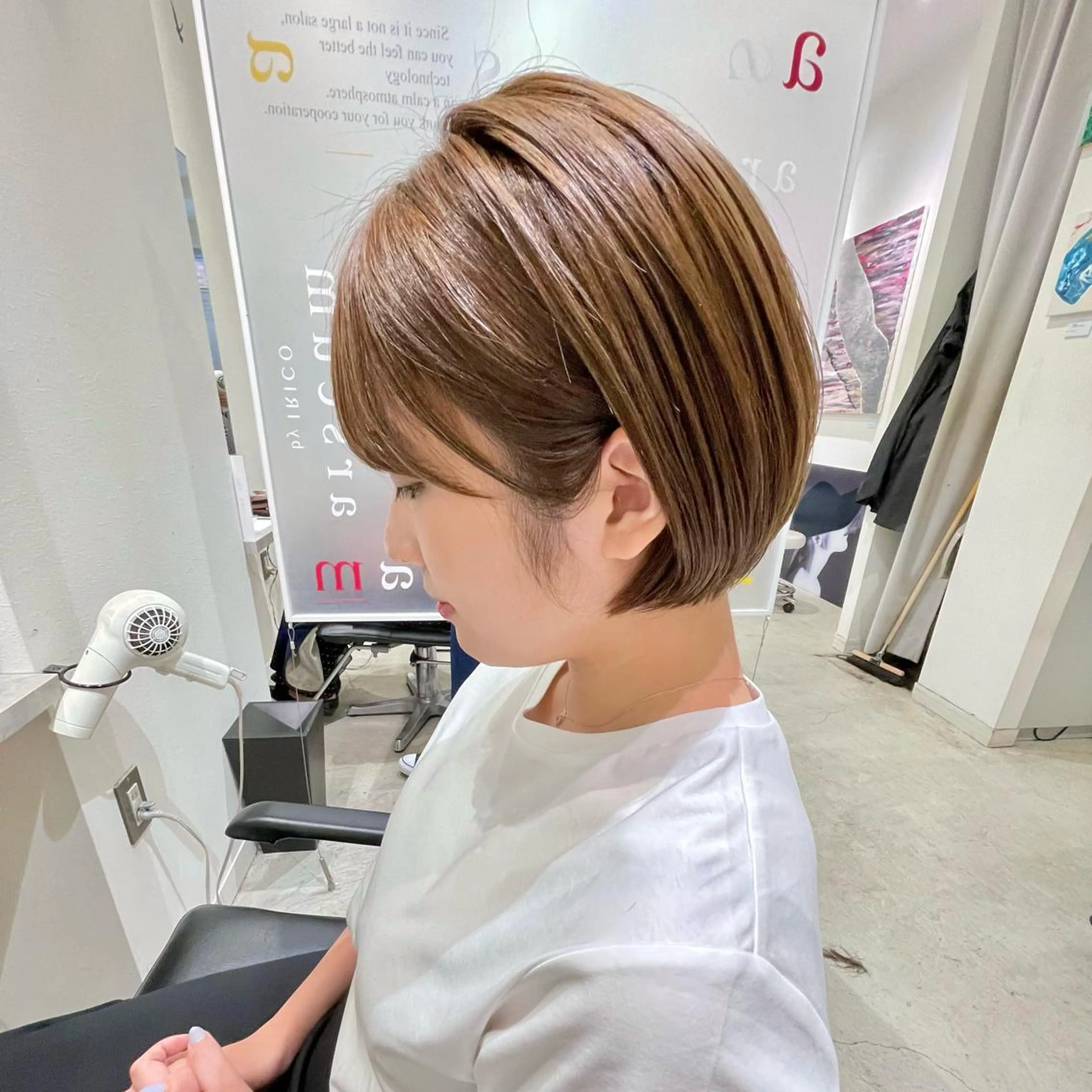 ショート カラー arseum所属・ショート特化✂︎宮本 元気のヘアスタイル