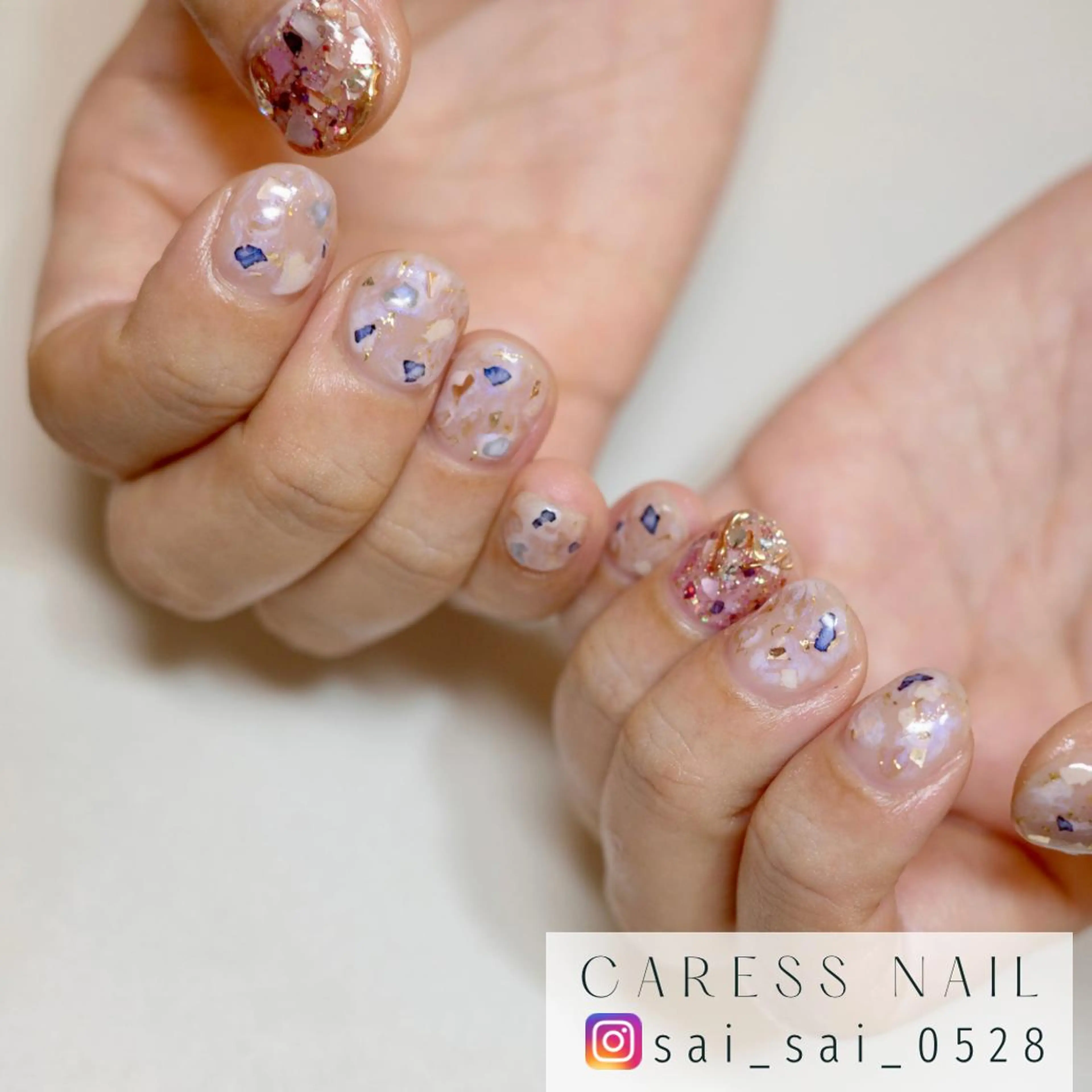 ネイル caress  nail カレスネイル　代々木上原所属・カレスネイル さいのネイルデザイン