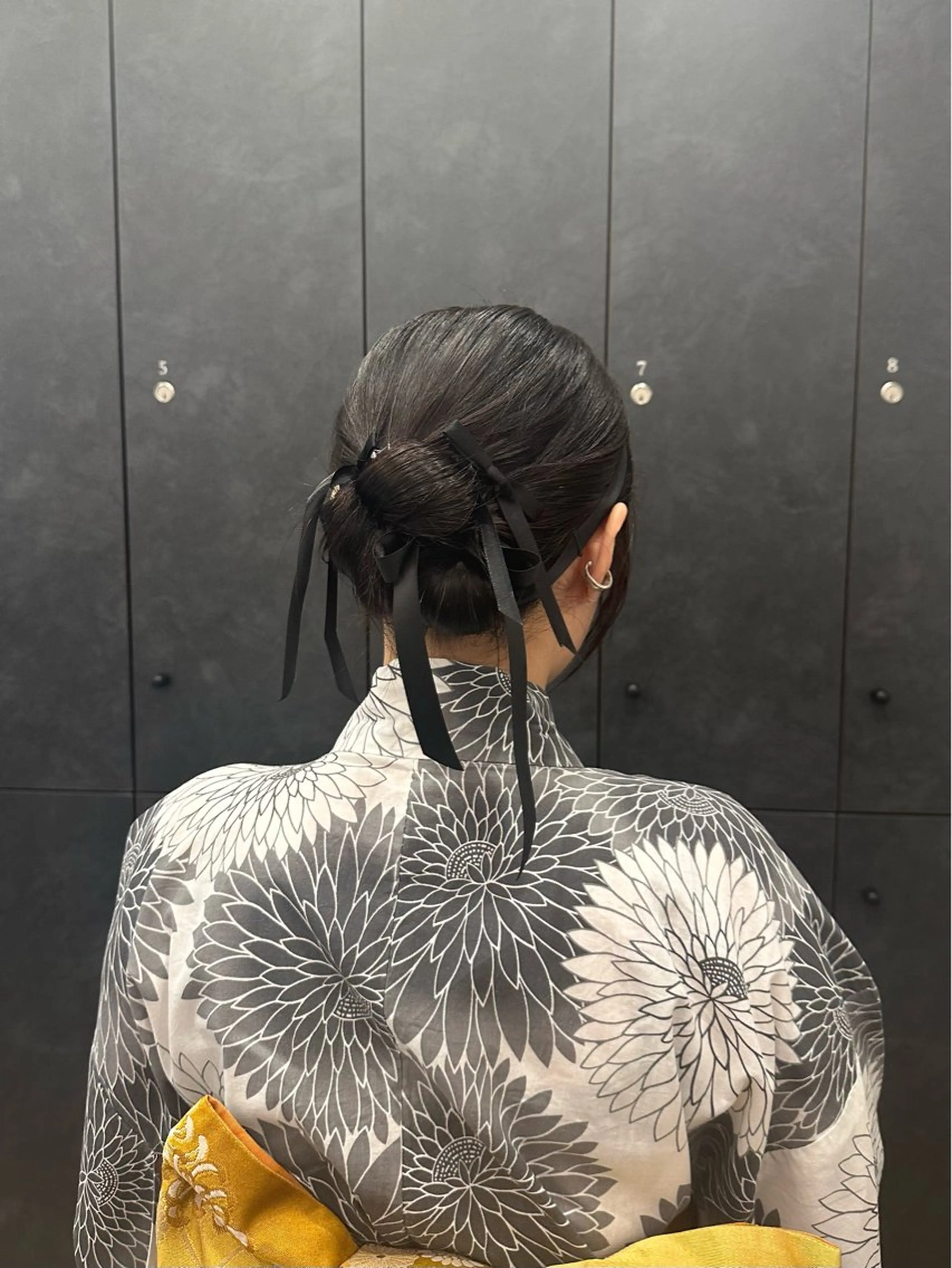 ミディアム ヘアアレンジ 浴衣 銀座/ヘアセット シマムラ ミホのヘアスタイル