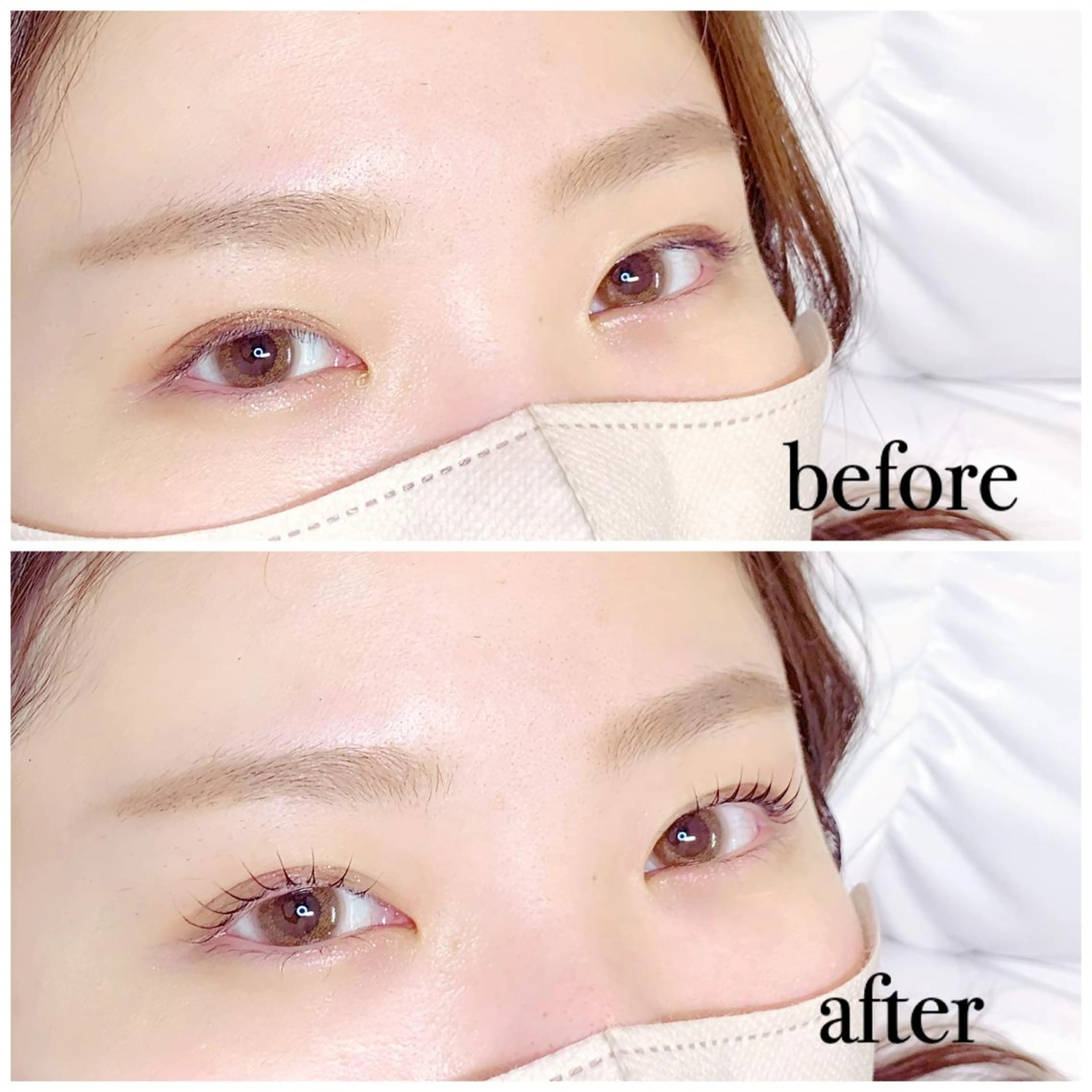 マツエク・マツパ アイブロウ まつげパーマと眉毛の専門店L’iri me調布店所属・L’iri me ABEのマツエク・マツパデザイン