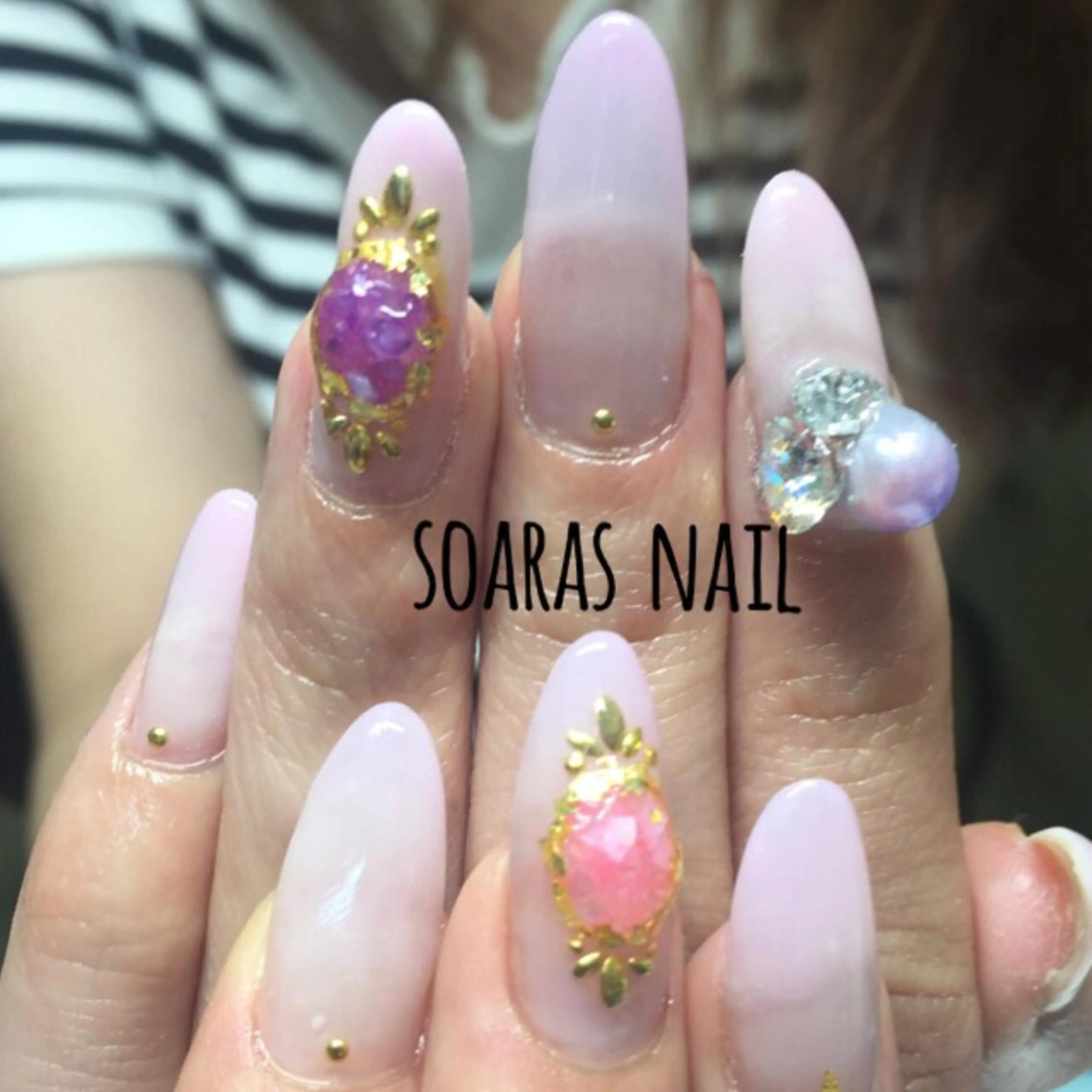 ネイル ジェルネイル soaras nailのネイルデザイン
