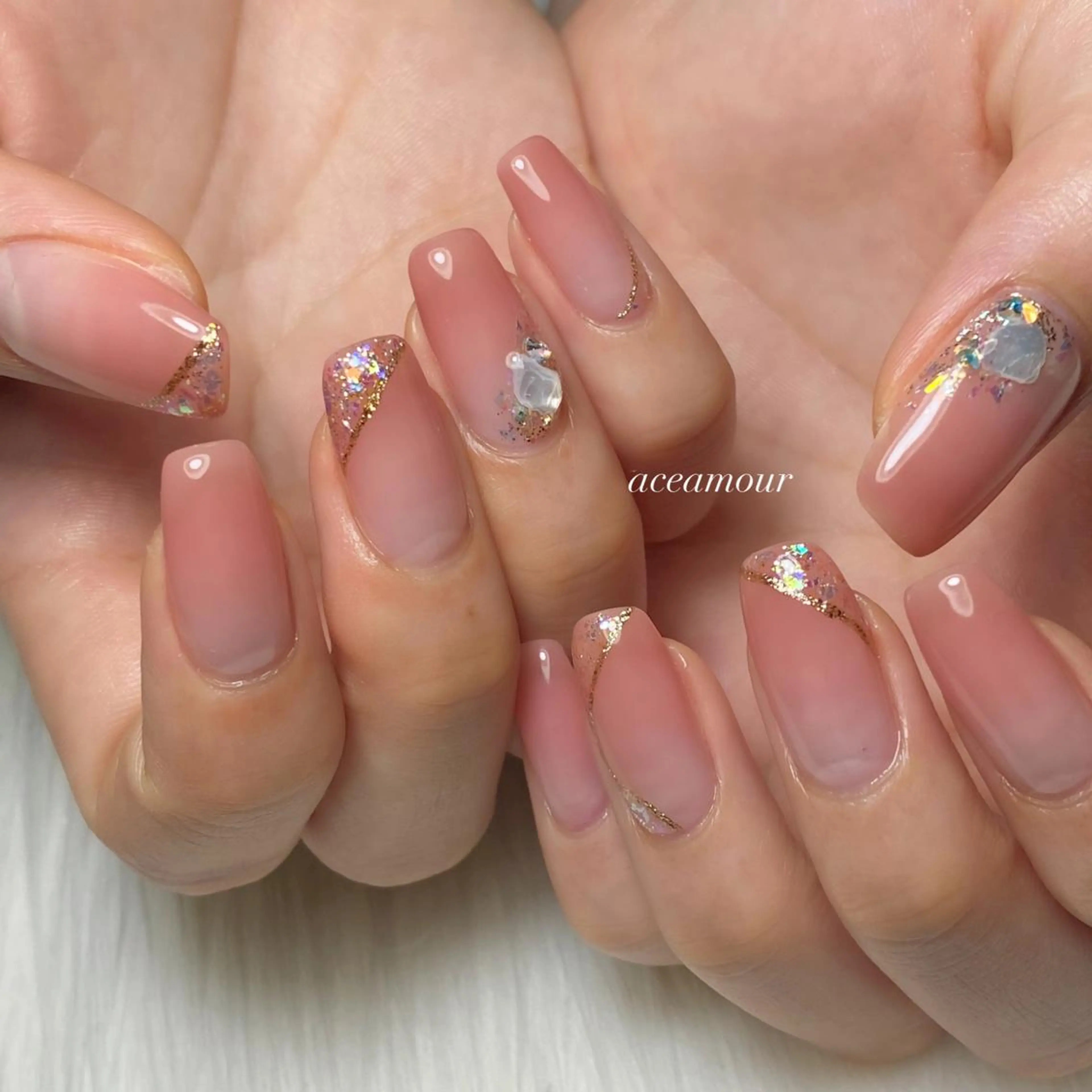 ネイル ネイル/耳つぼ /新ホワイトニングのネイルデザイン