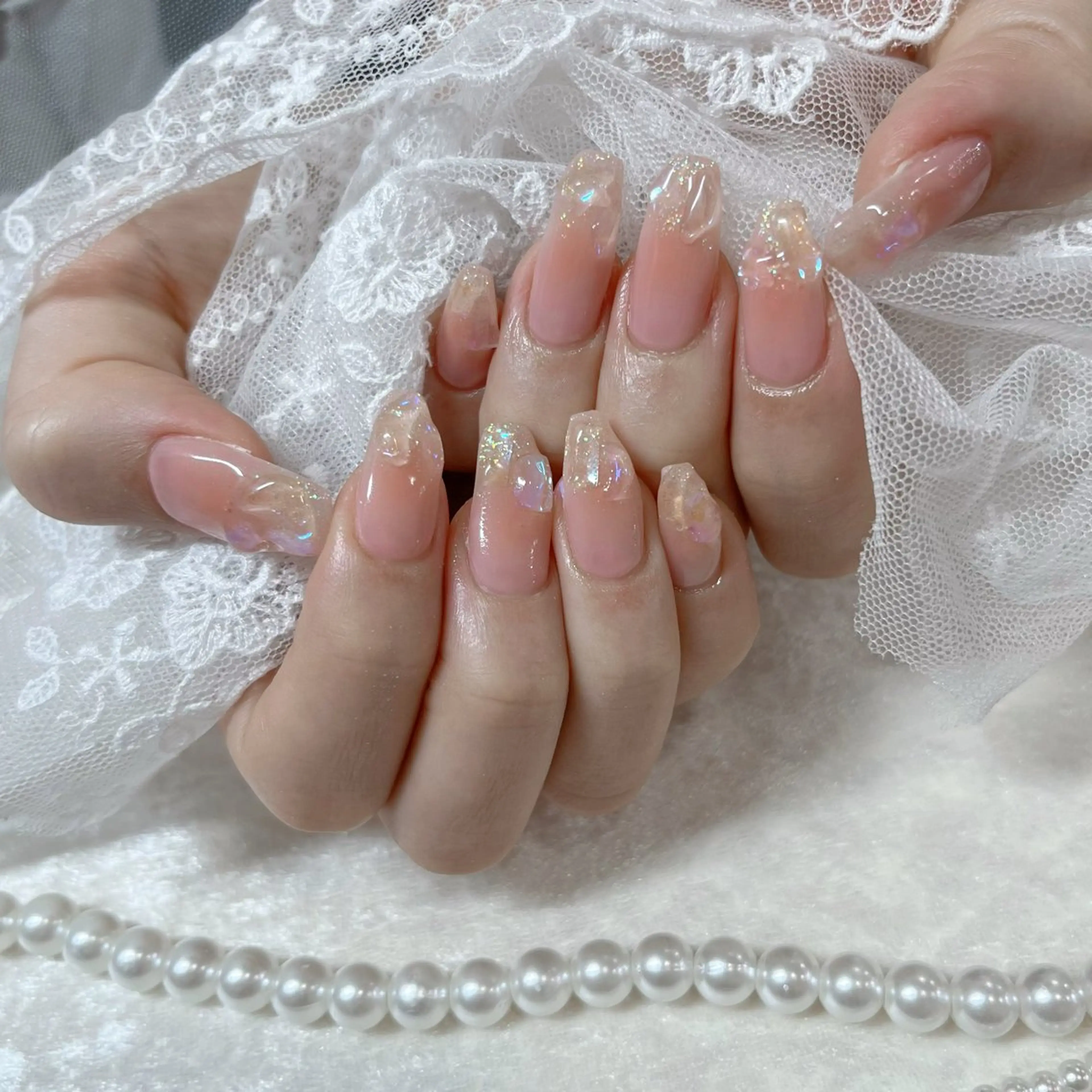 ネイル ハンドネイル Maya 🧊🫧‪のネイルデザイン