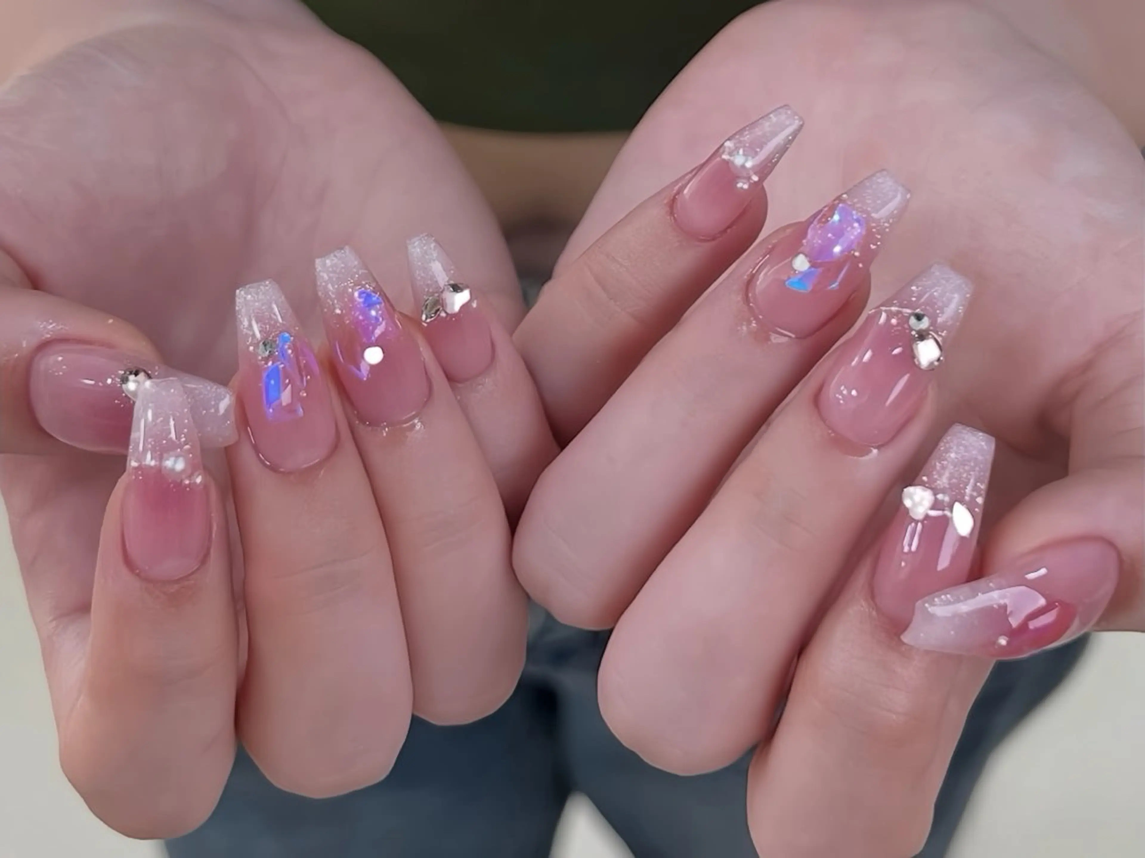 ネイル アートネイル ハロウィン ロングネイル スカルプネイル ネイルチップ ハンドネイル Rin Nail 新大久保店のネイルデザイン