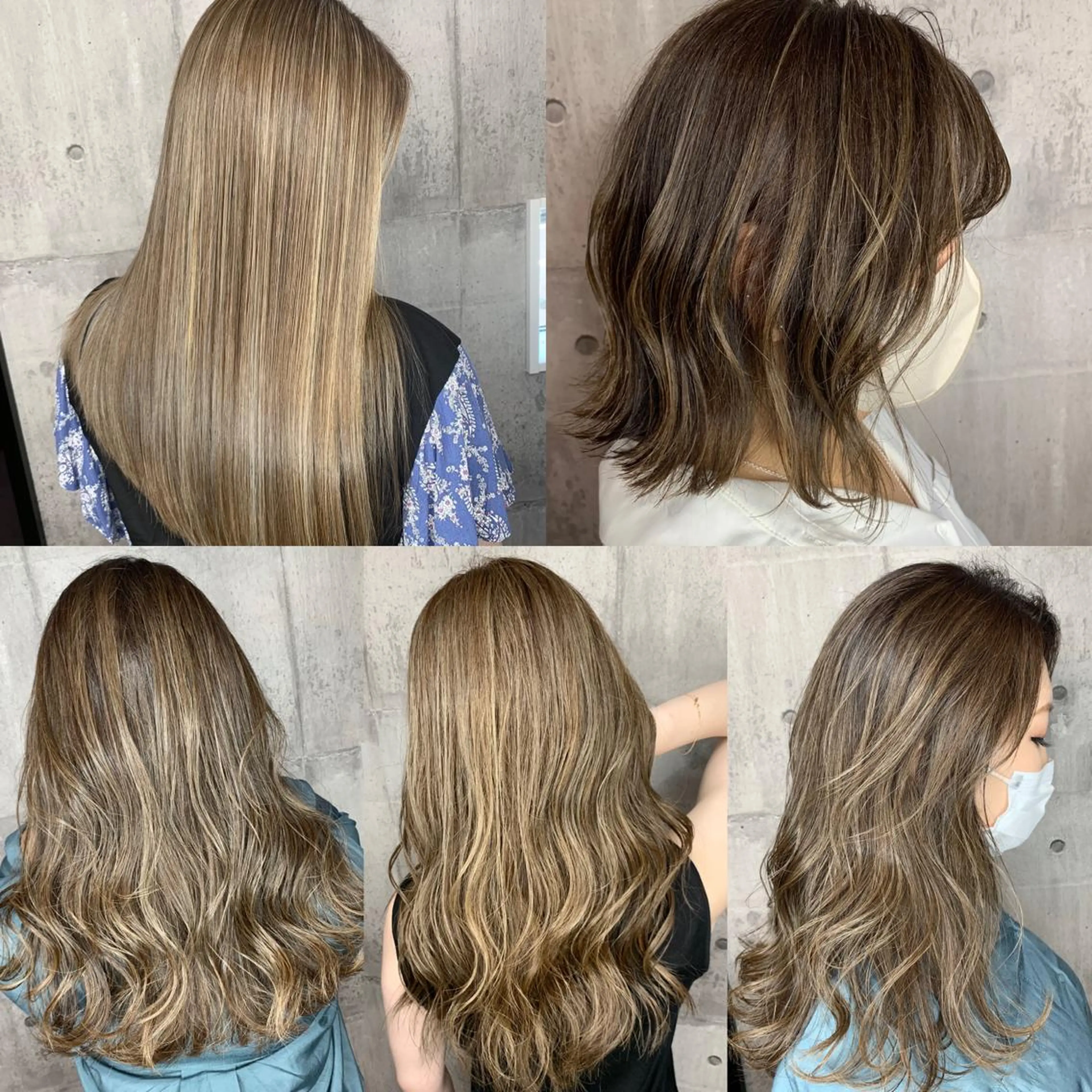 セミロング カット ヘアカラー Welila by haku所属・Yuuki ウェリラバイハクのヘアスタイル