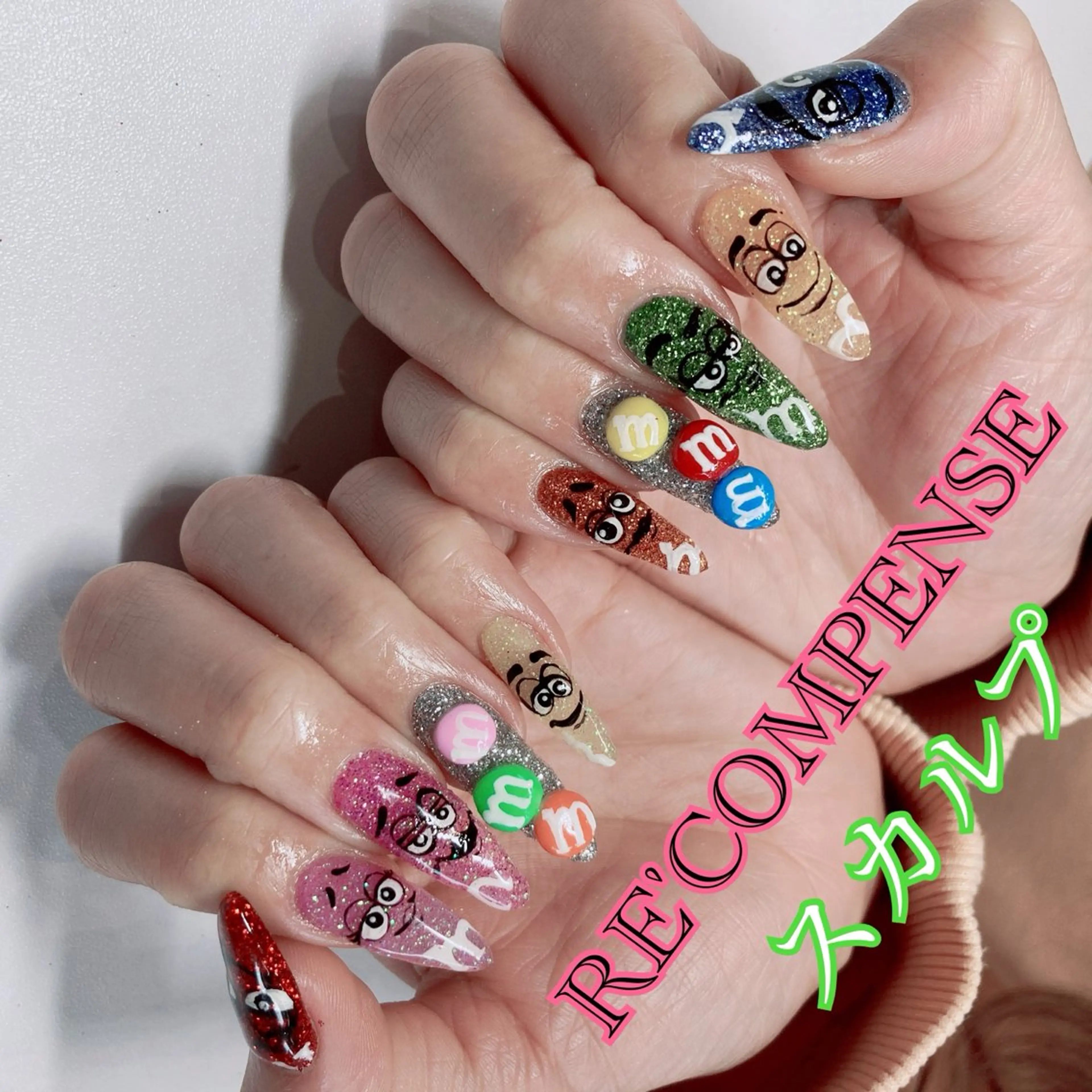 ネイル RE'COMPENSE所属・れこん ぱんすのネイルデザイン