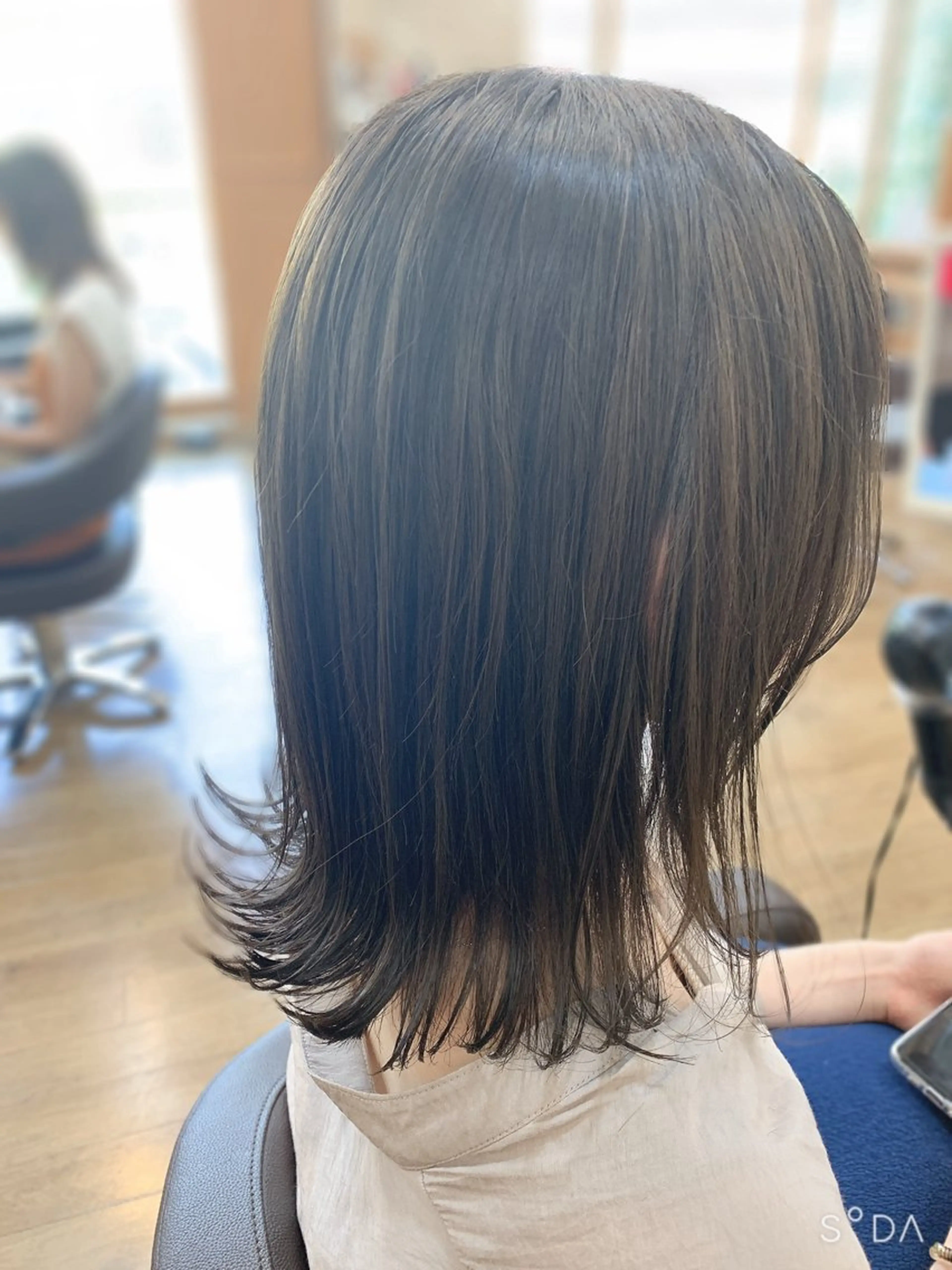 【髪質の変化が気になる方に💐🤍】カット+透明感カラー+オージュア5stepトリートメント（エイジングケア）の写真