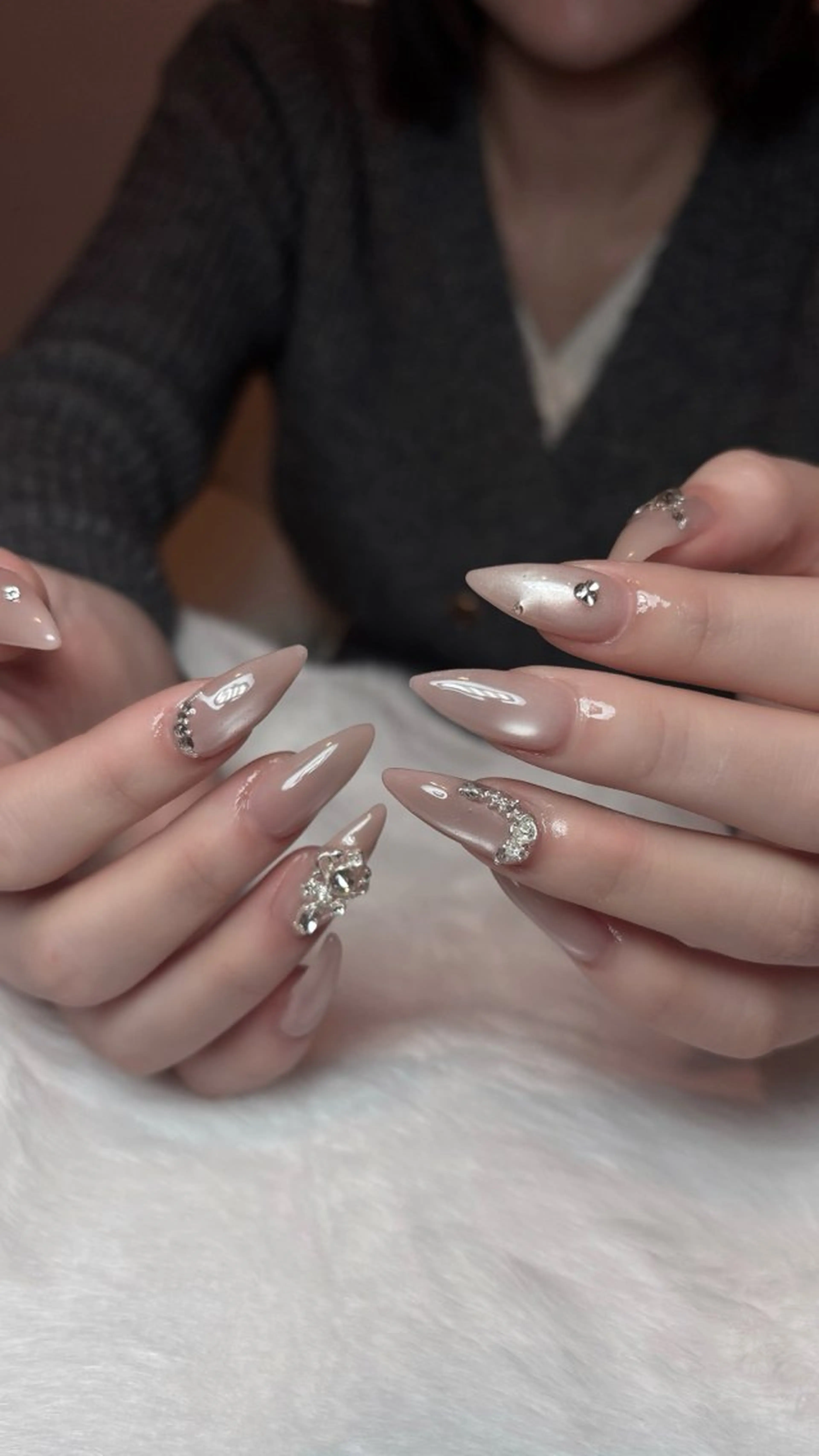 ネイル ハンドネイル 名古屋ワンホンネイル 沙理亜のネイルデザイン