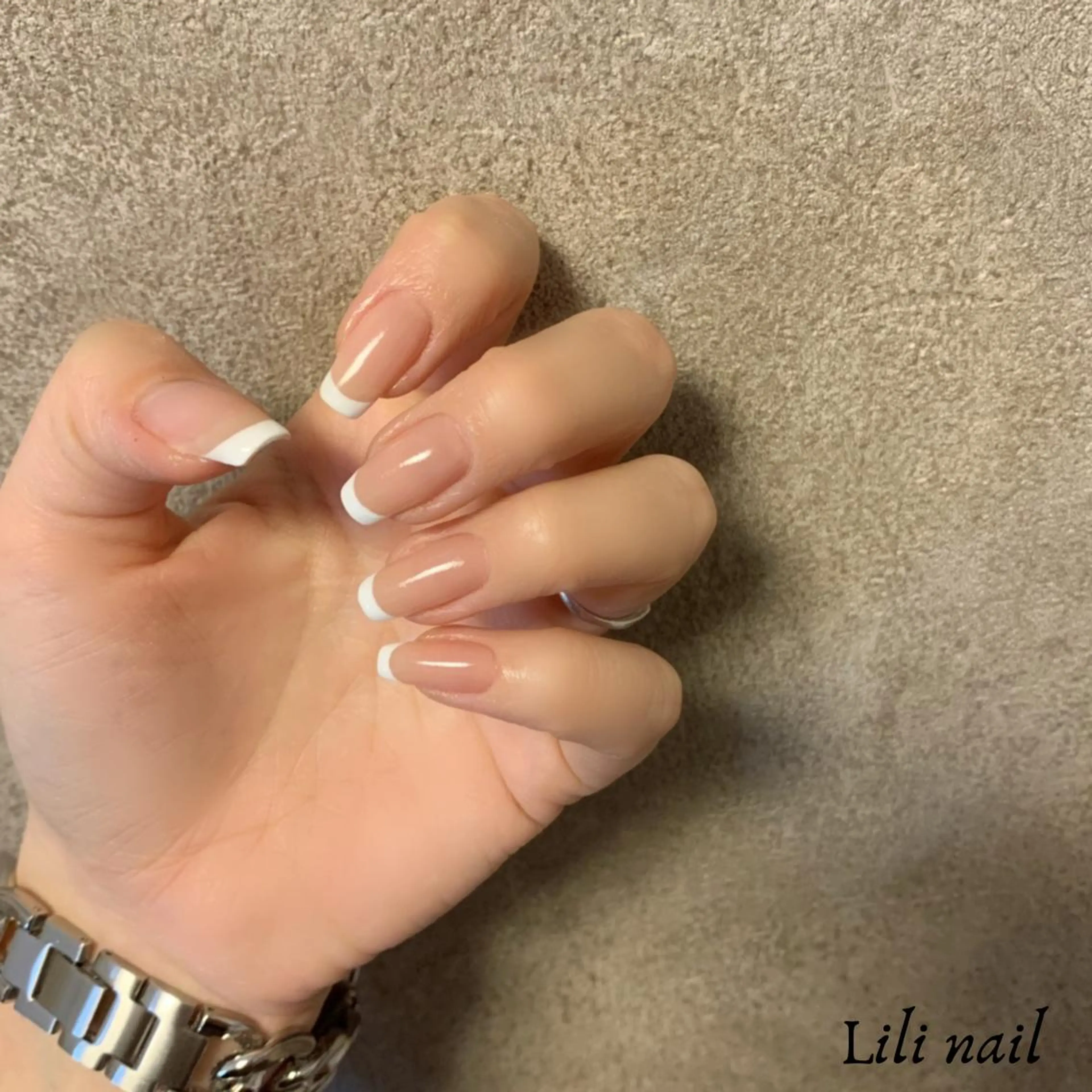 ネイル フレンチネイル グラデーション ワンカラーネイル Lili beauty salon所属・Lilibeauty salonのネイルデザイン
