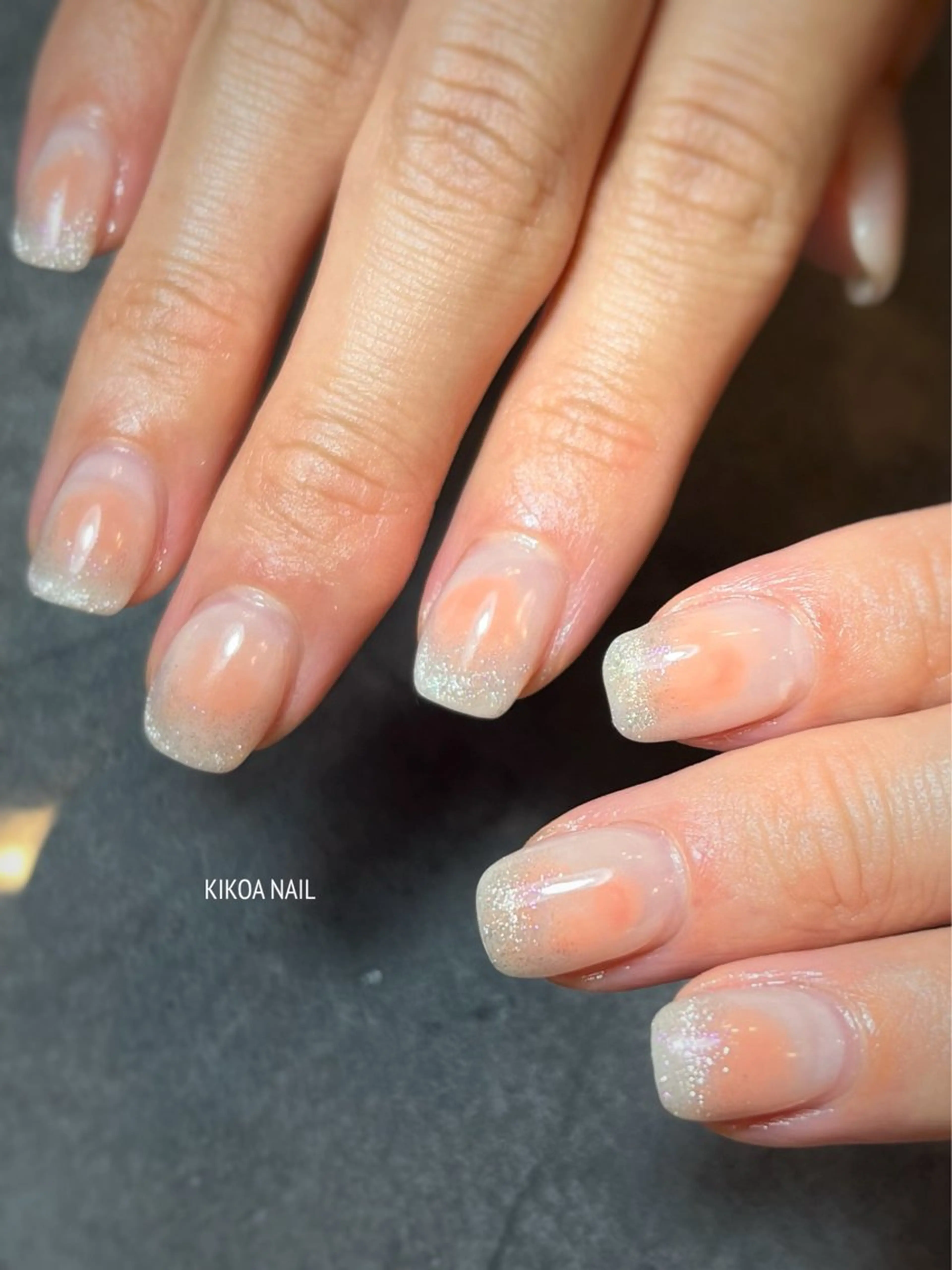 ネイル チークネイル KIKOA NAIL キコアネイルのネイルデザイン