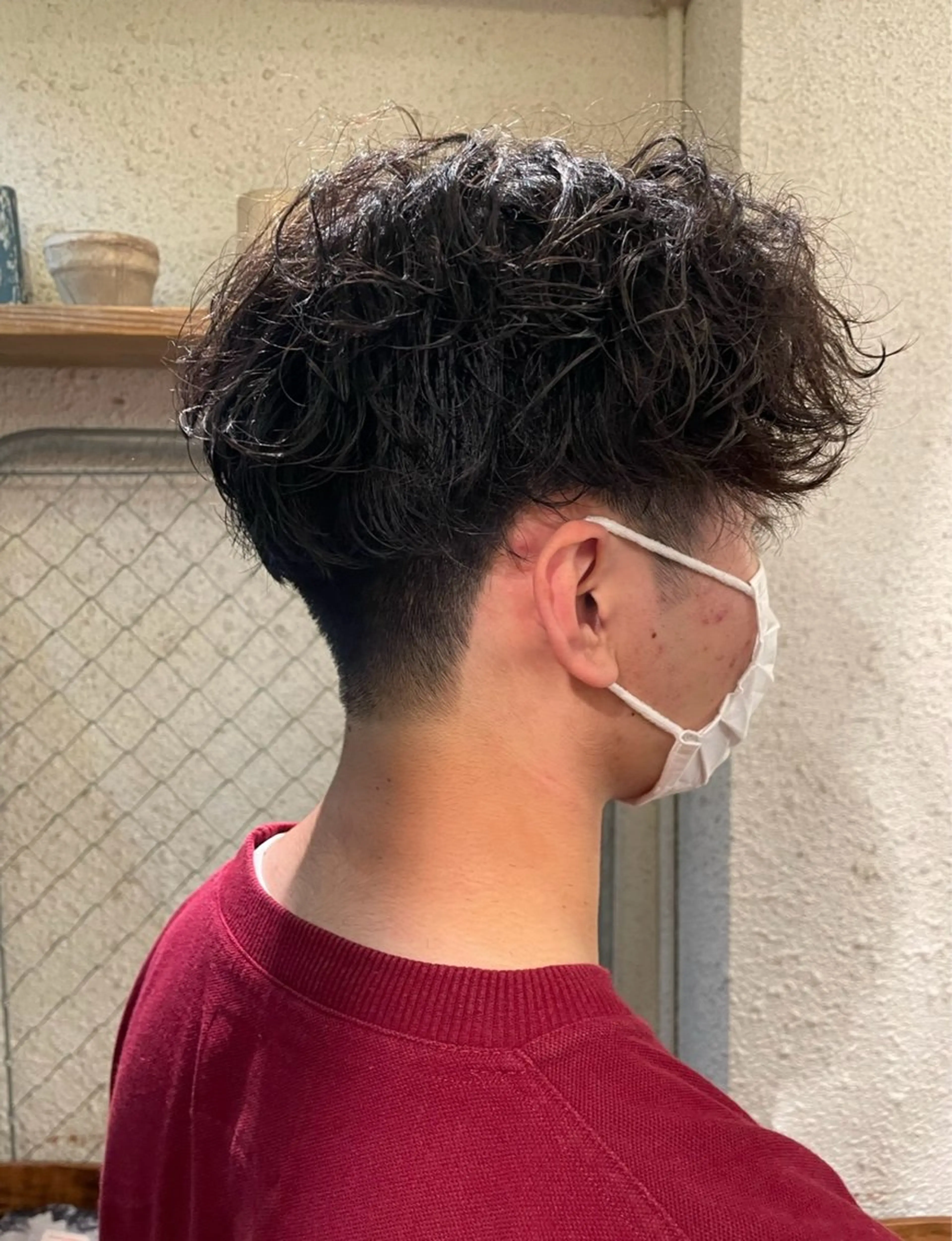 パーマ メンズ カット パーマ トリートメント SALOWIN下北沢所属・hazuki 🌝のヘアスタイル