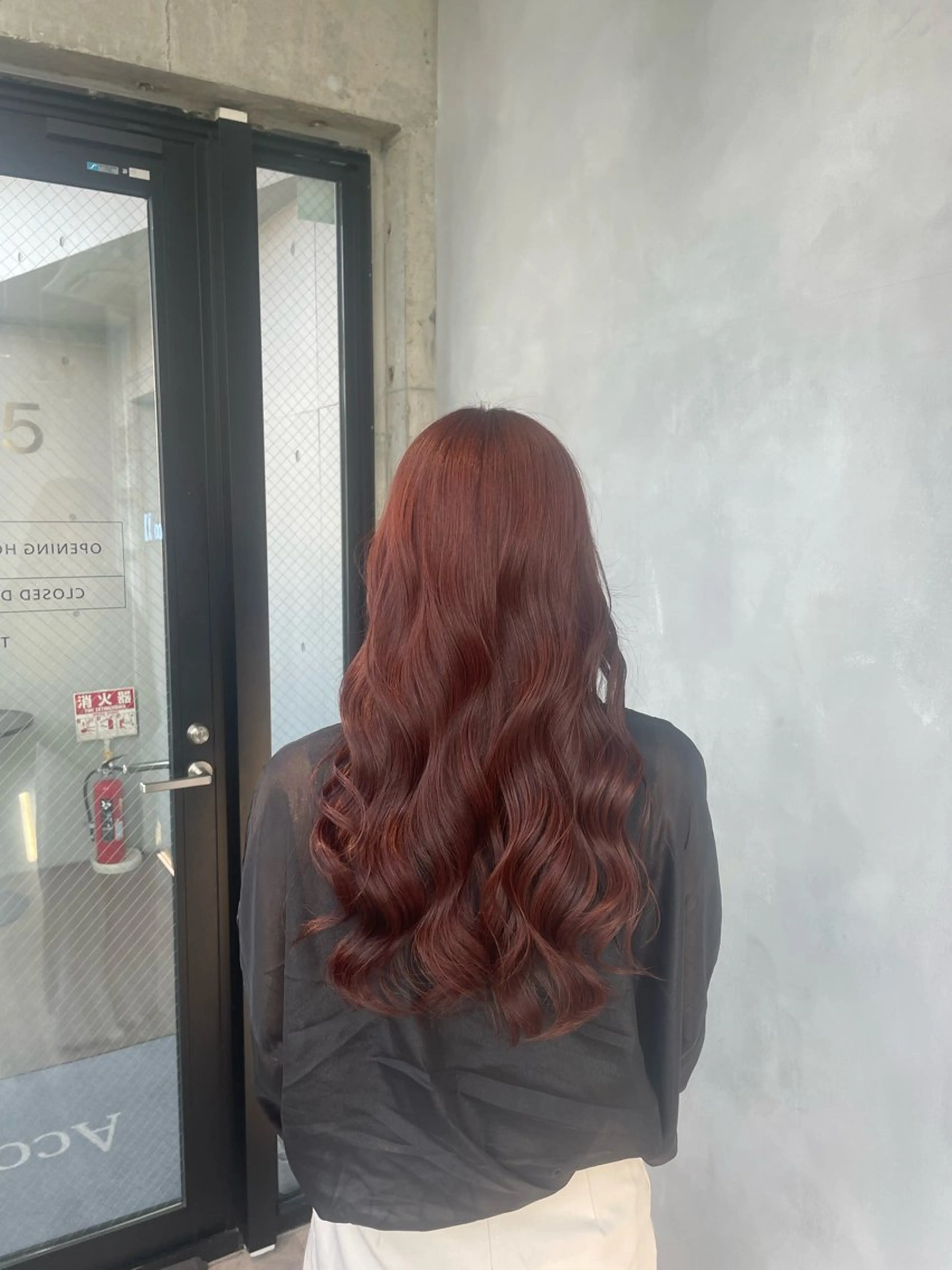 ロング カラー 暖色/ハイトーン/ カラー/HBLのヘアスタイル