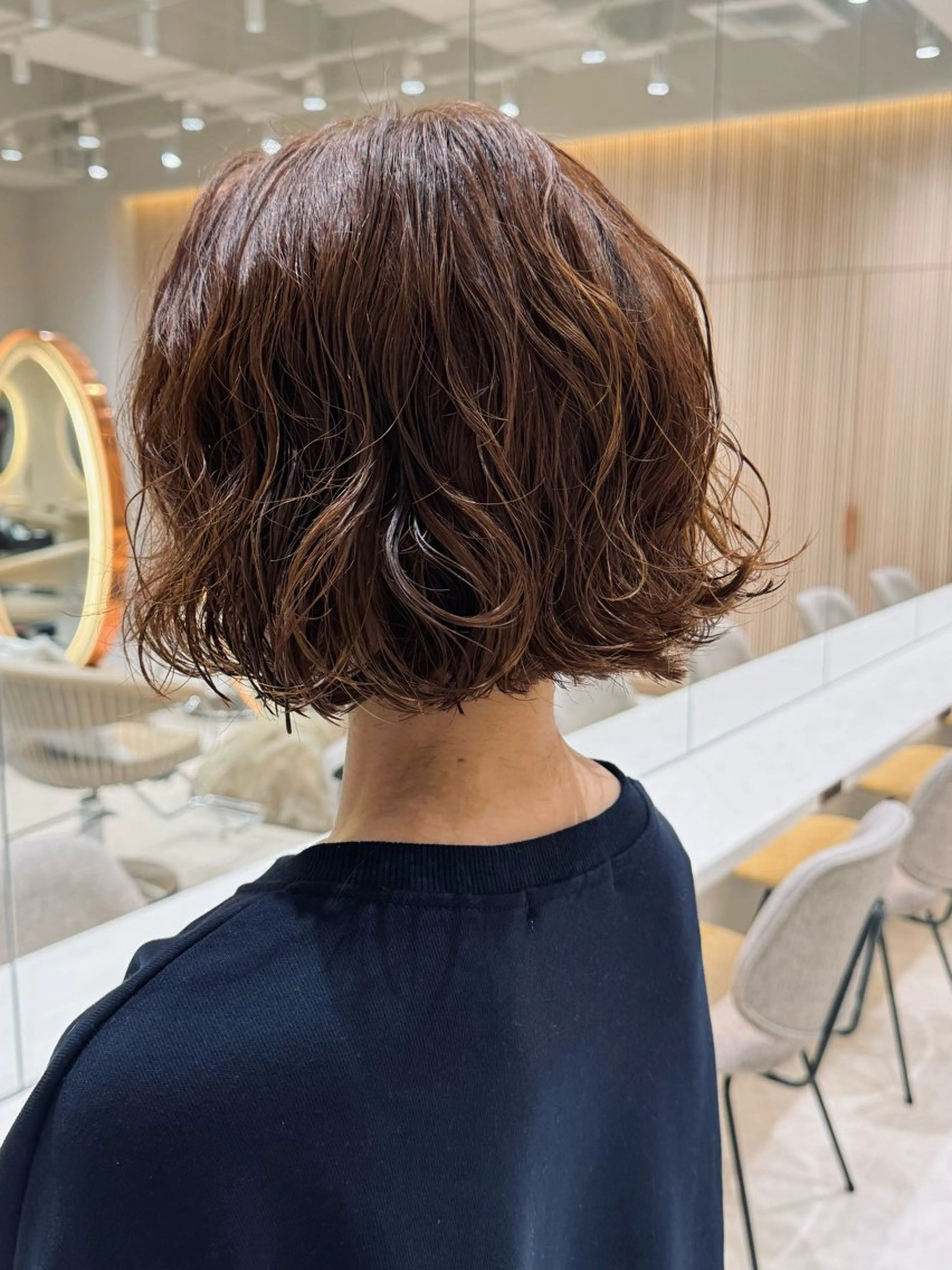 ショート カット パーマ 🩵縮毛矯正・ボブ 岩原朋也🩵のヘアスタイル