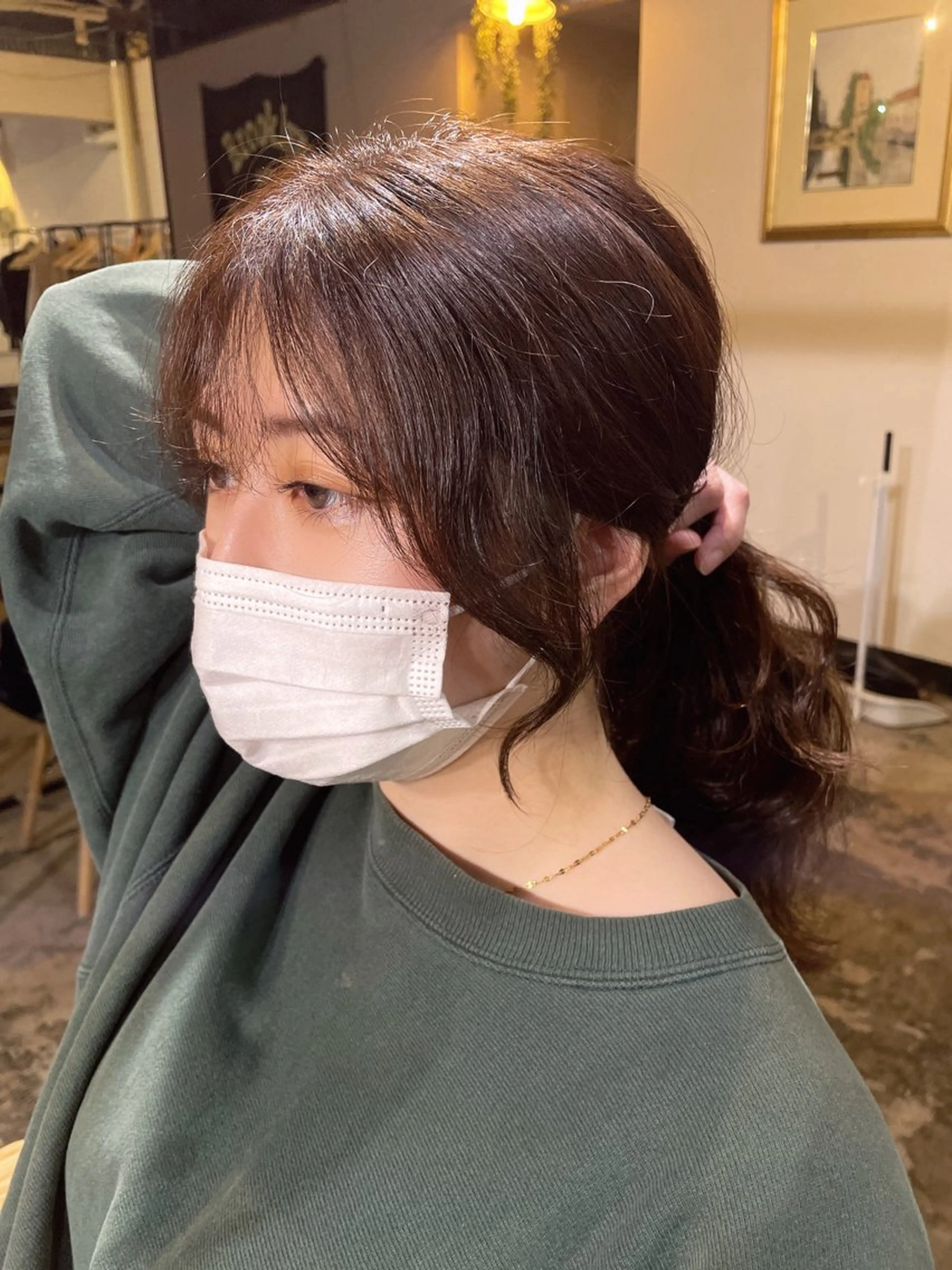 カラー La fith hair ray 札幌店所属・顔まわり/W カラー/リョウのヘアスタイル