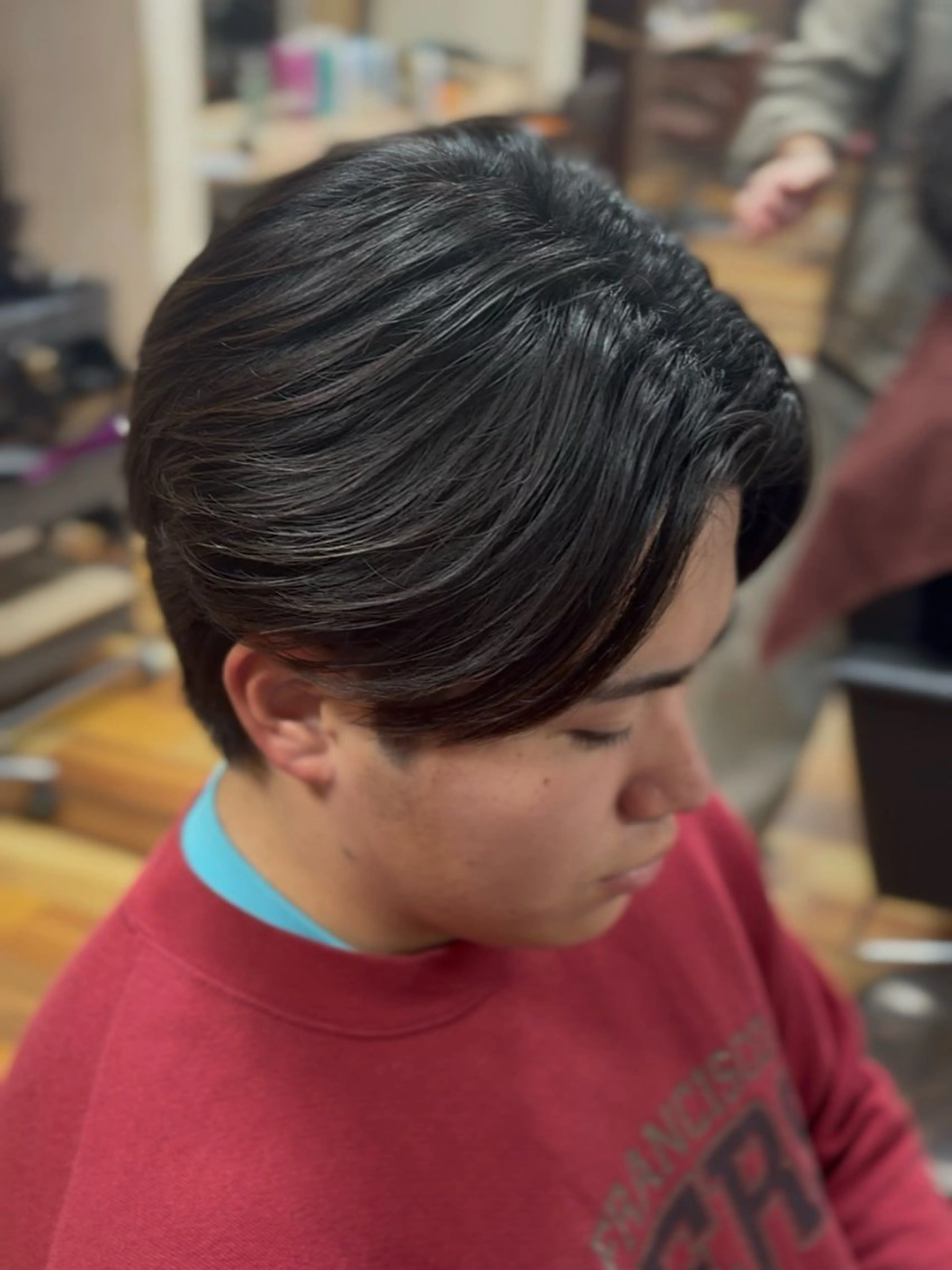 ショート カット 縮毛矯正 曲がる縮毛矯正🌀 篠崎蓮　金沢文庫のヘアスタイル