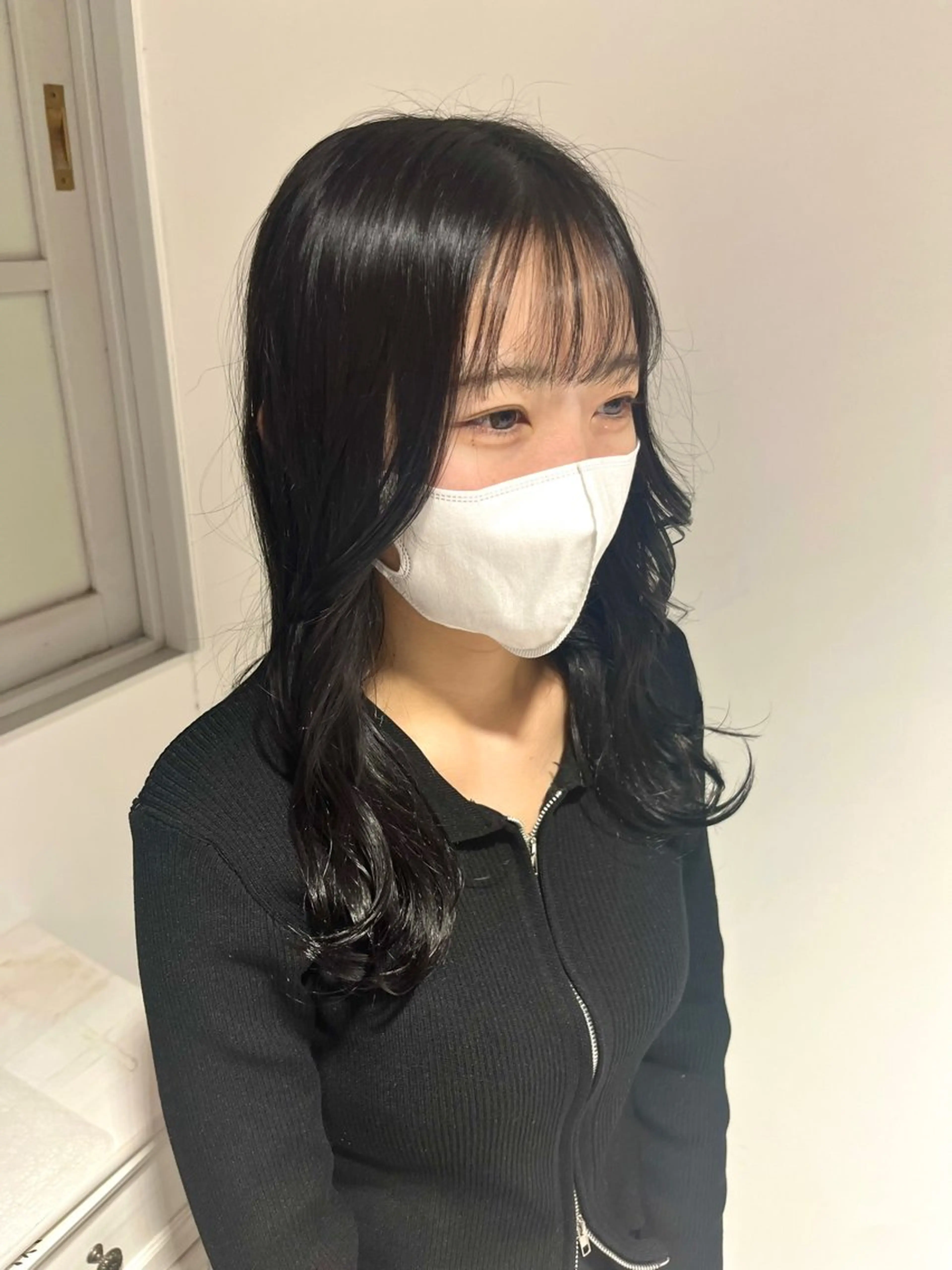 ロング カラー カット ヘアカラー 小谷野 真優のヘアスタイル