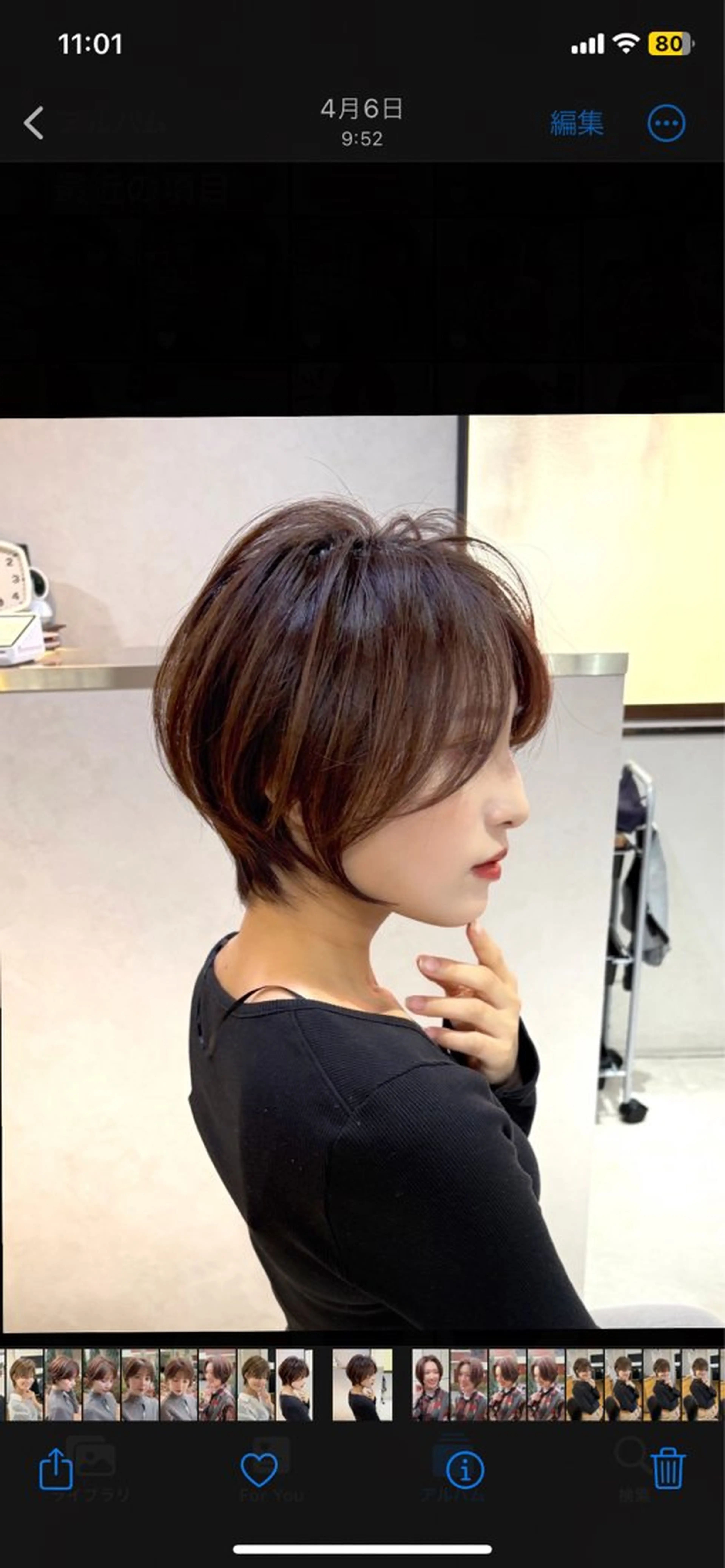 ショート 似合わせカット ショートヘア 透明感カラー特化/ ベージュ/梅田/英輝のヘアスタイル