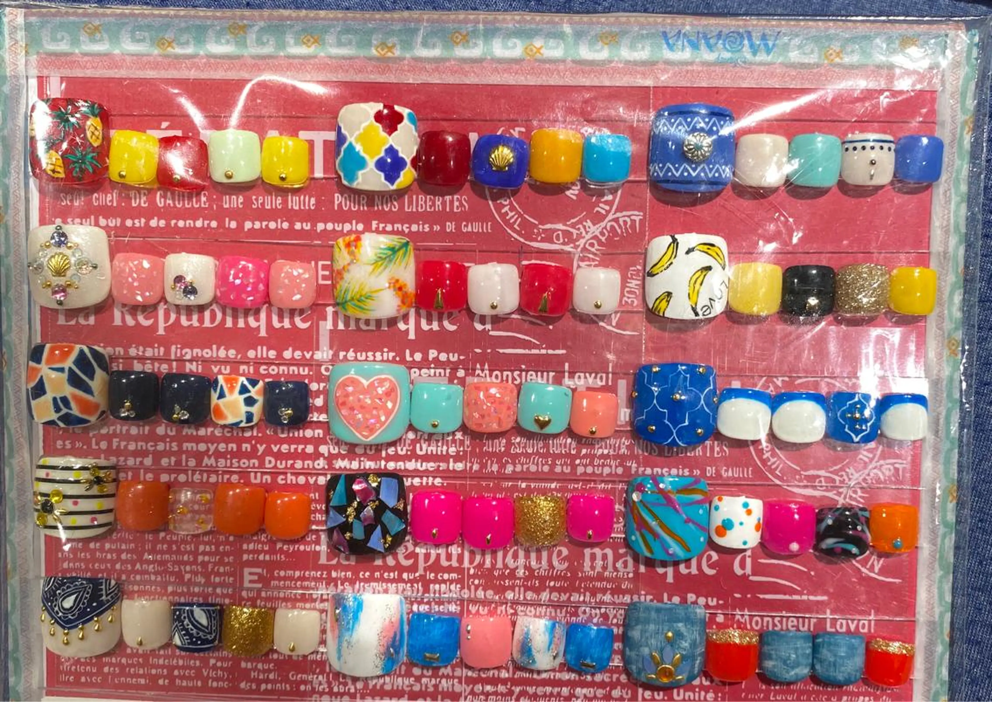 ネイル フットネイル フットネイル VIST☆ ｍａｍｉのネイルデザイン