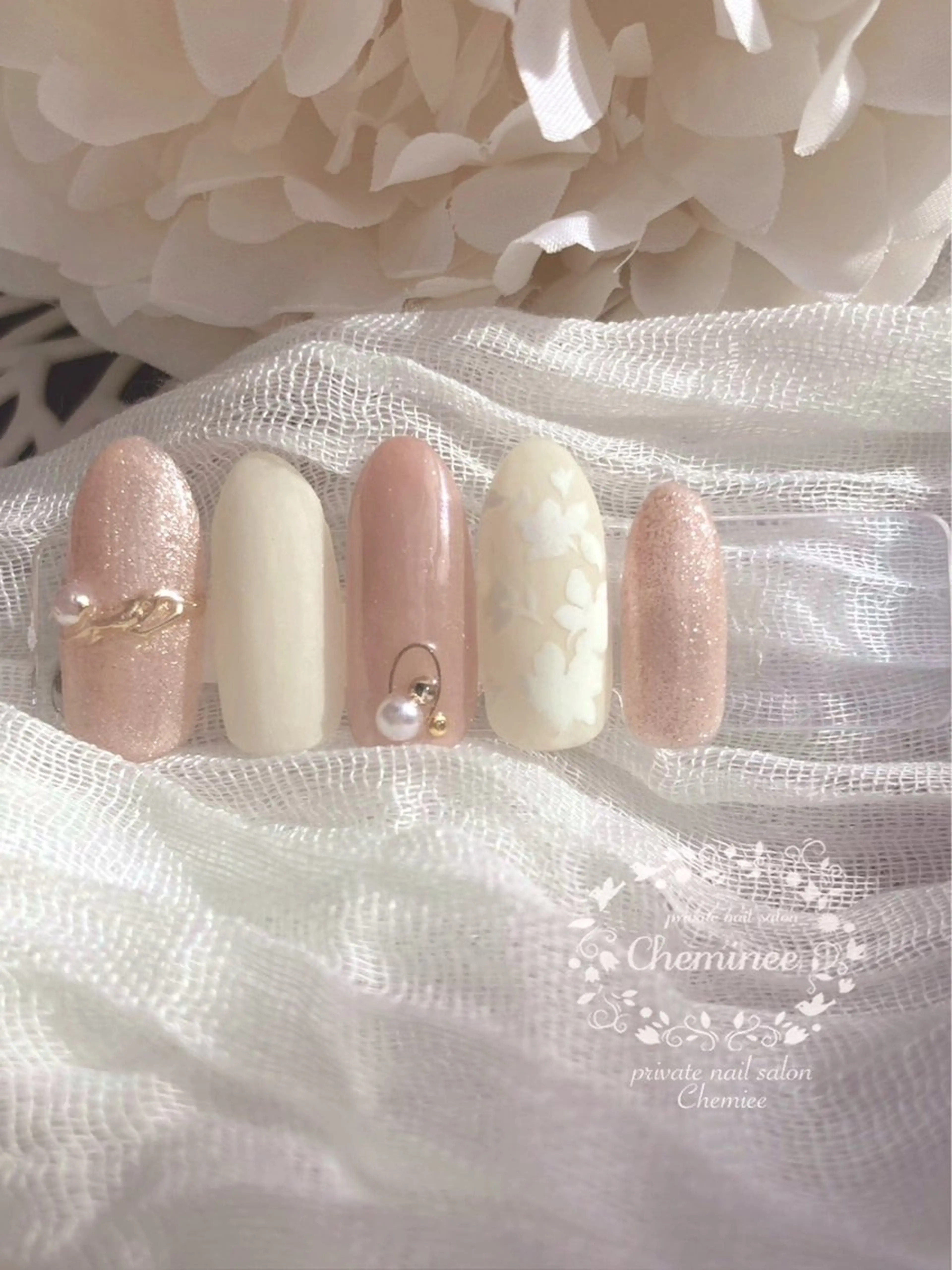 ネイル シンプルネイル cheminee kaoriのネイルデザイン