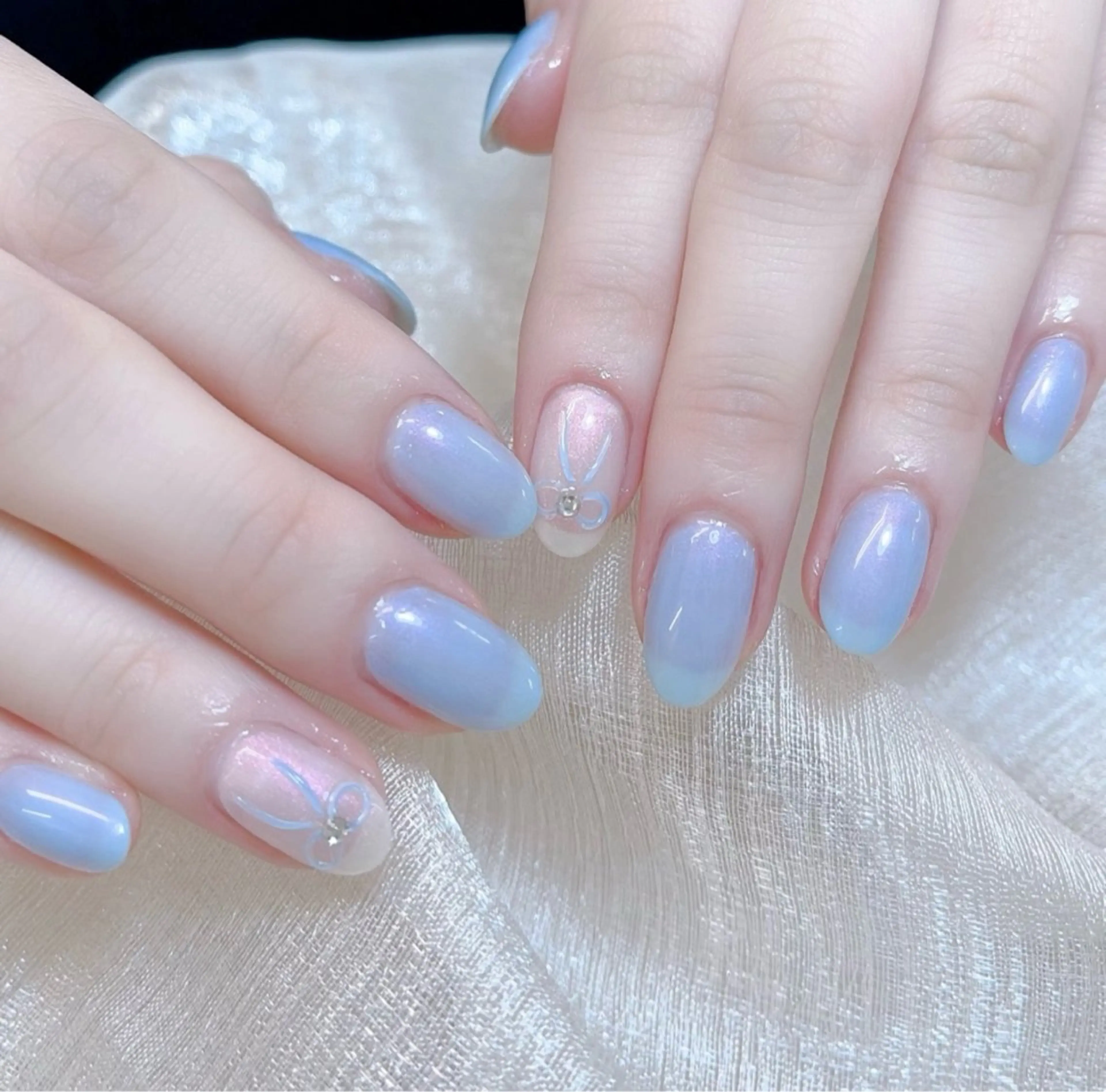 ネイル アートネイル 持ち込み DUO MI所属・陳 rinaのネイルデザイン