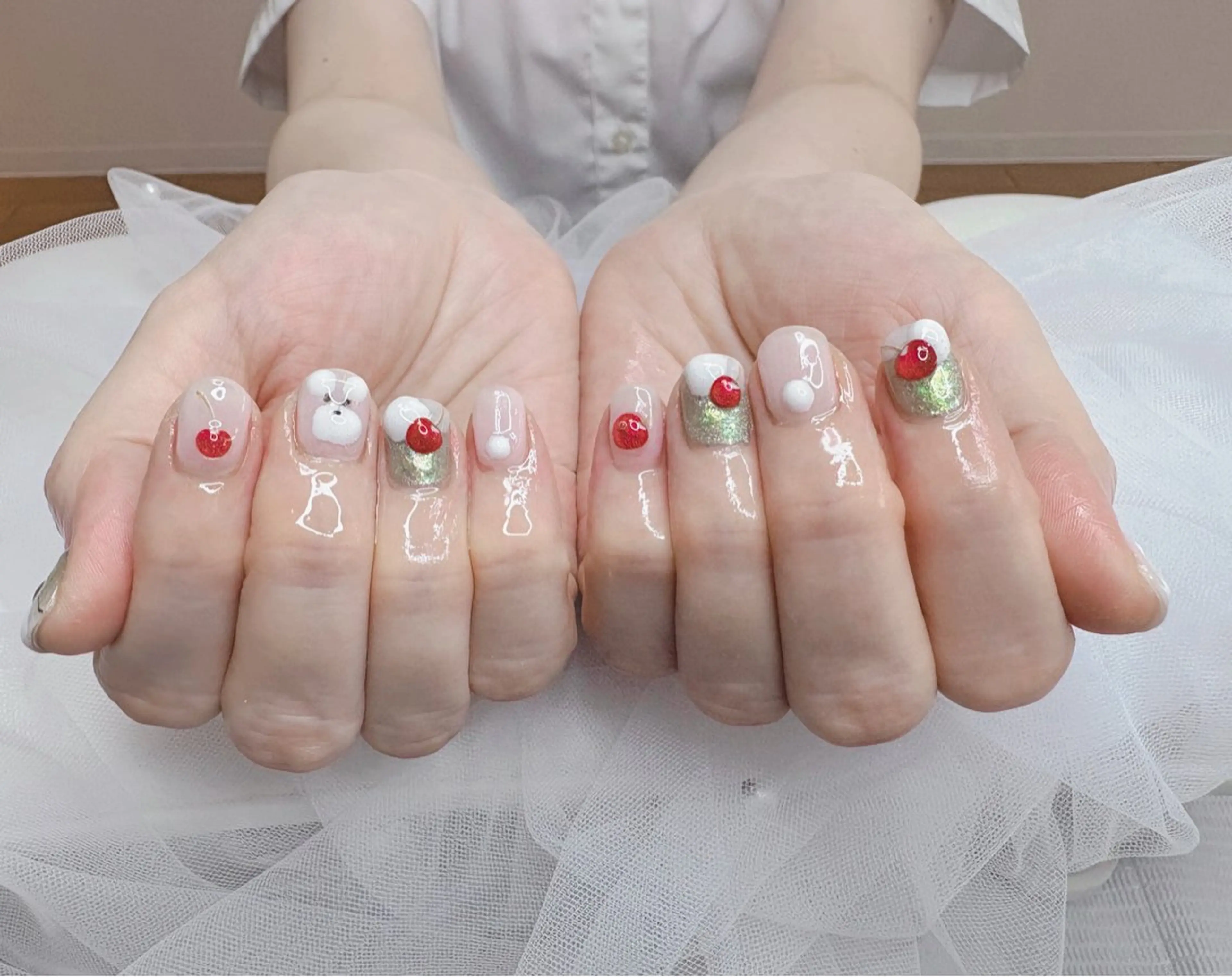 ネイル 💐Lumière 🩵かわちゃん💅のネイルデザイン