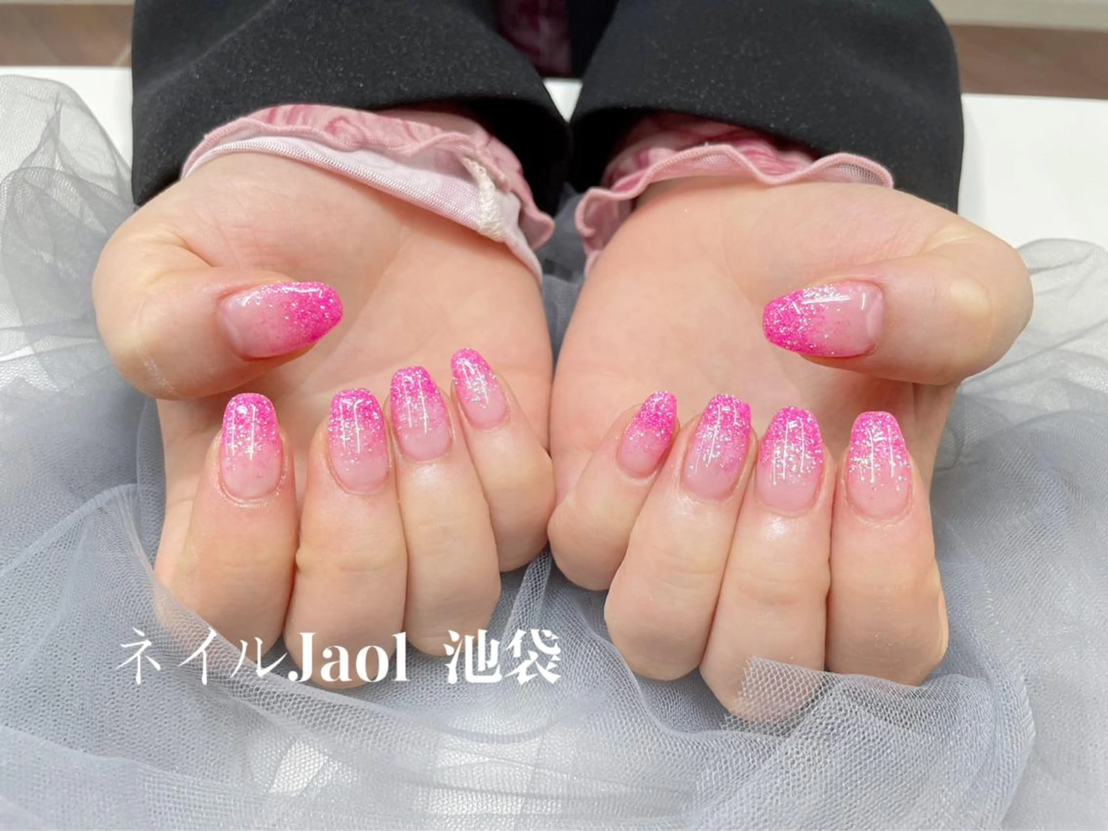 ミディアム ハンドネイル nail jaol池袋店所属・ネイルJaol 池袋のネイルデザイン