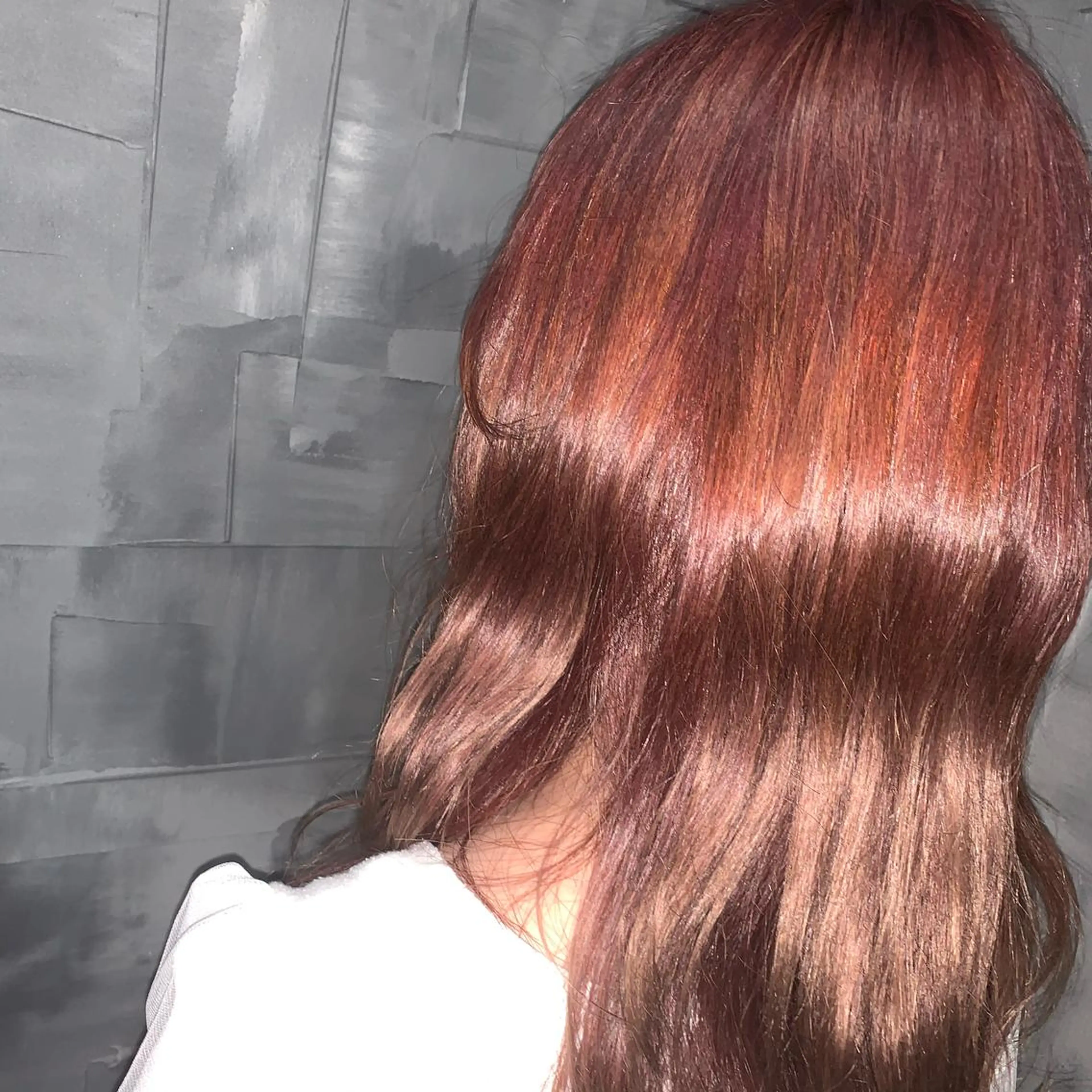 セミロング カラー HAIR SALON M Fes 池袋所属・韓国風艶髪✨ 高松静香☑️のヘアスタイル