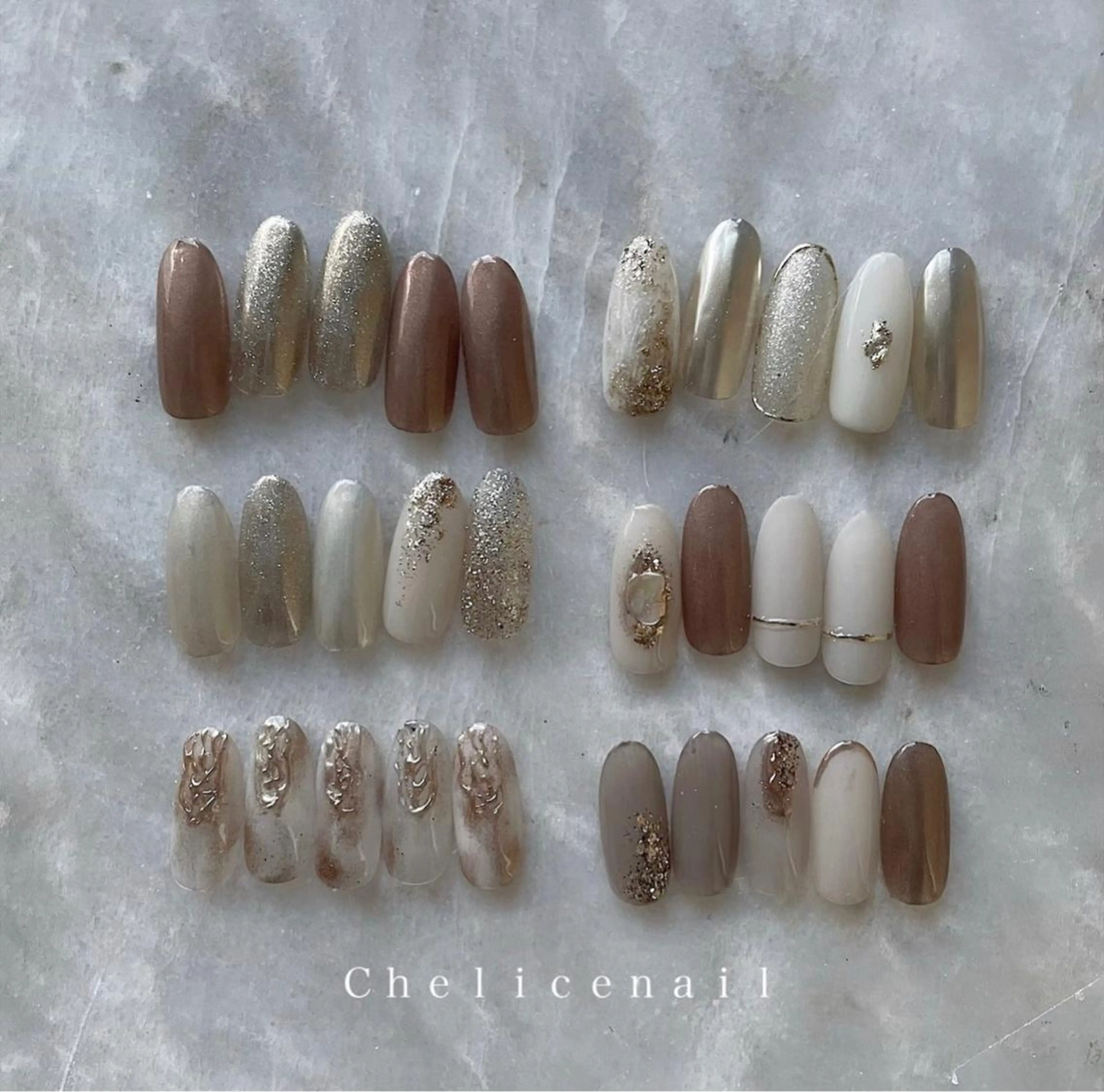 ネイル アートネイル フレンチネイル ジェルネイル レース ラメ(グリッター) Chelice nailのネイルデザイン