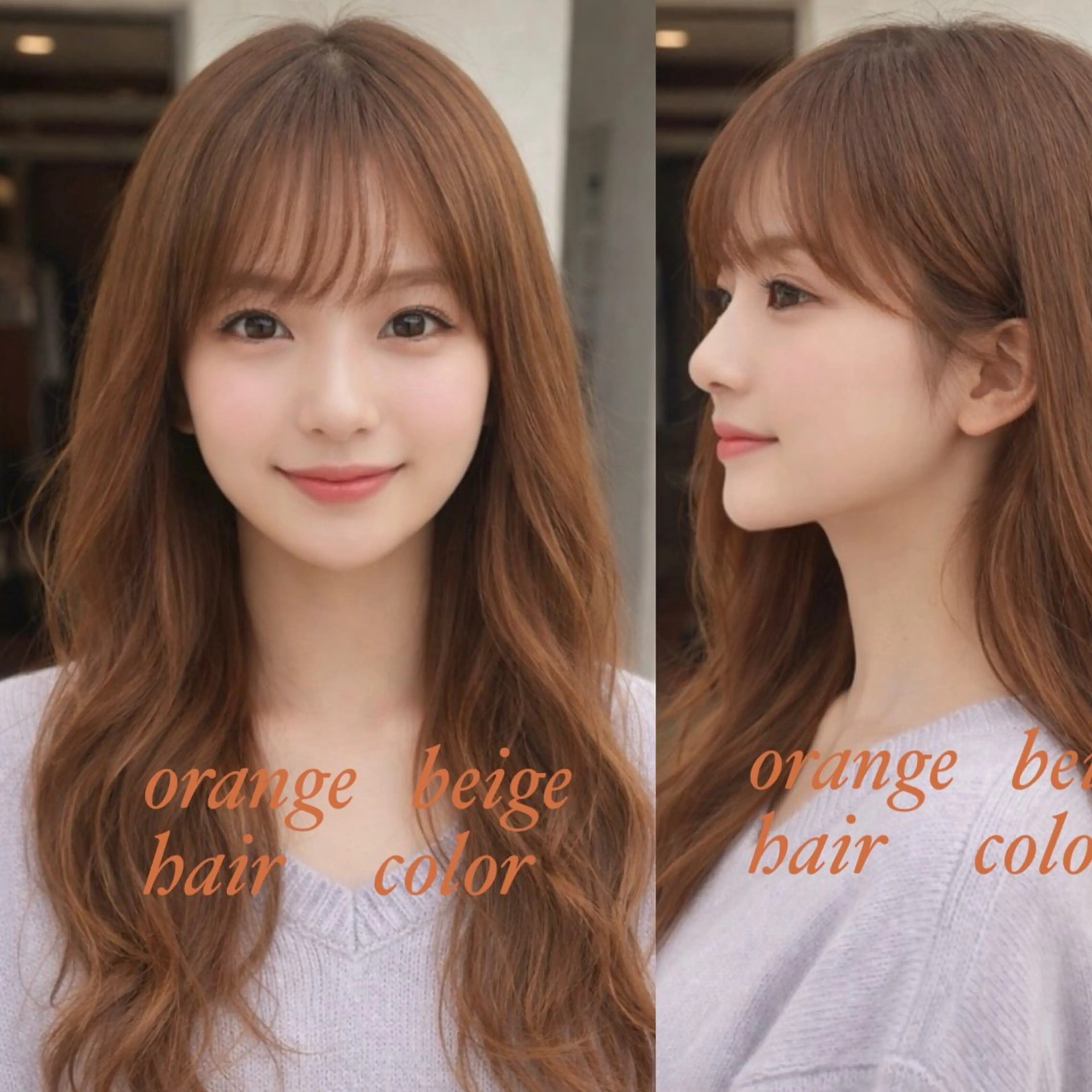 ロング カラー カット ヘアカラー トリートメント M.SLASH 辻 孝志のヘアスタイル