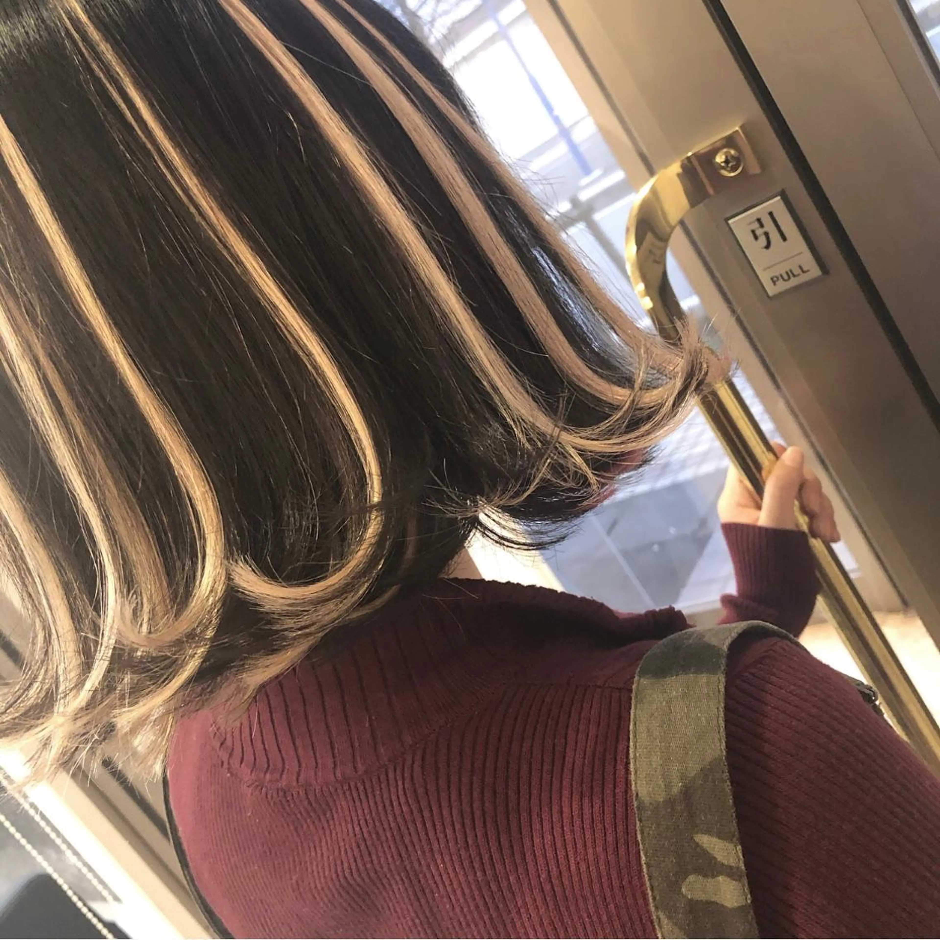 ショート シールエクステ エクステ 外国人風カラー ハイライト レイヤーカット アンドウ ユウ/ レイヤーカット/韓国のヘアスタイル