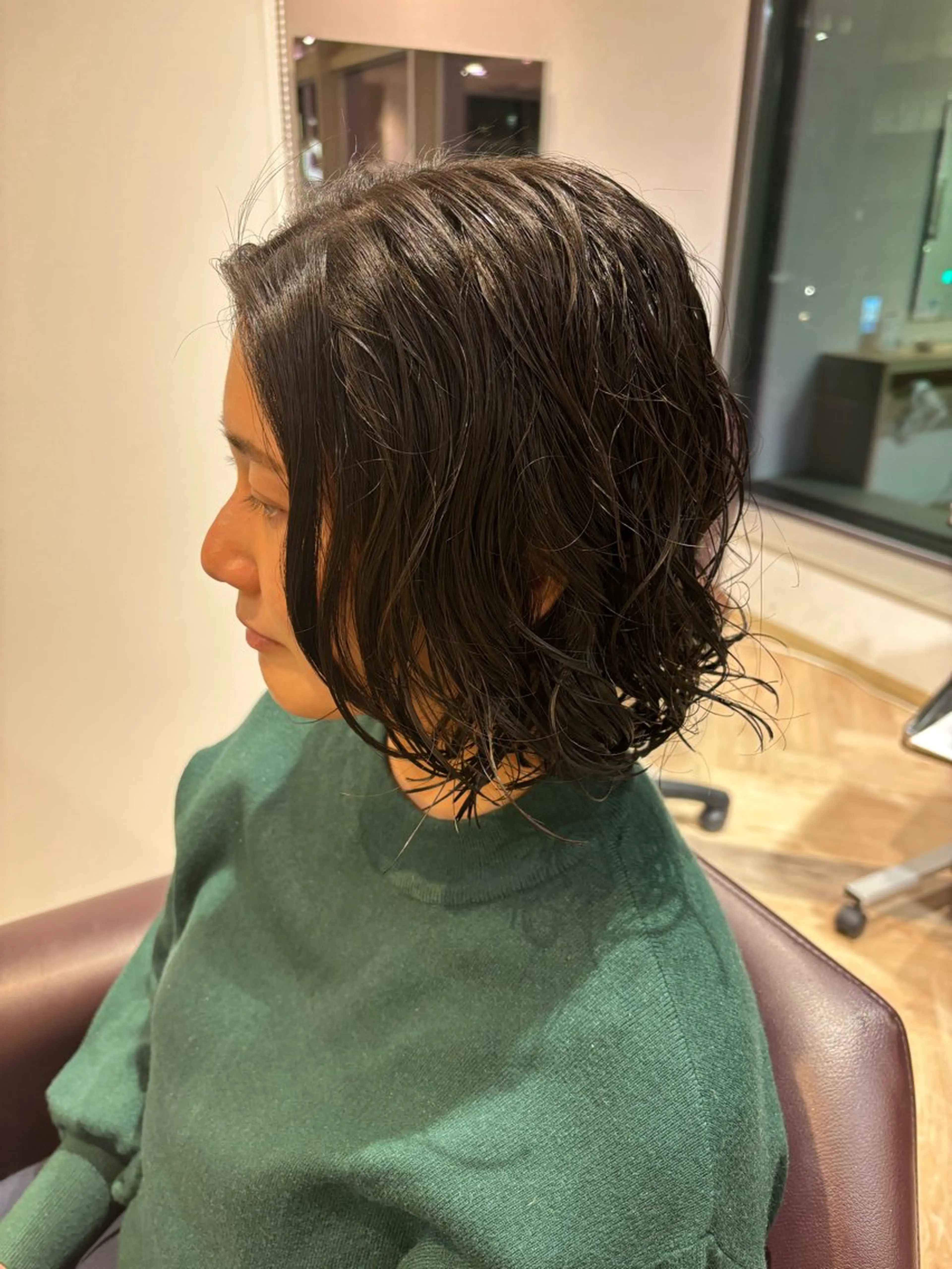 ショート パーマ カット パーマ ゆい/パーマ/レイヤ ー/似合わせカラーのヘアスタイル