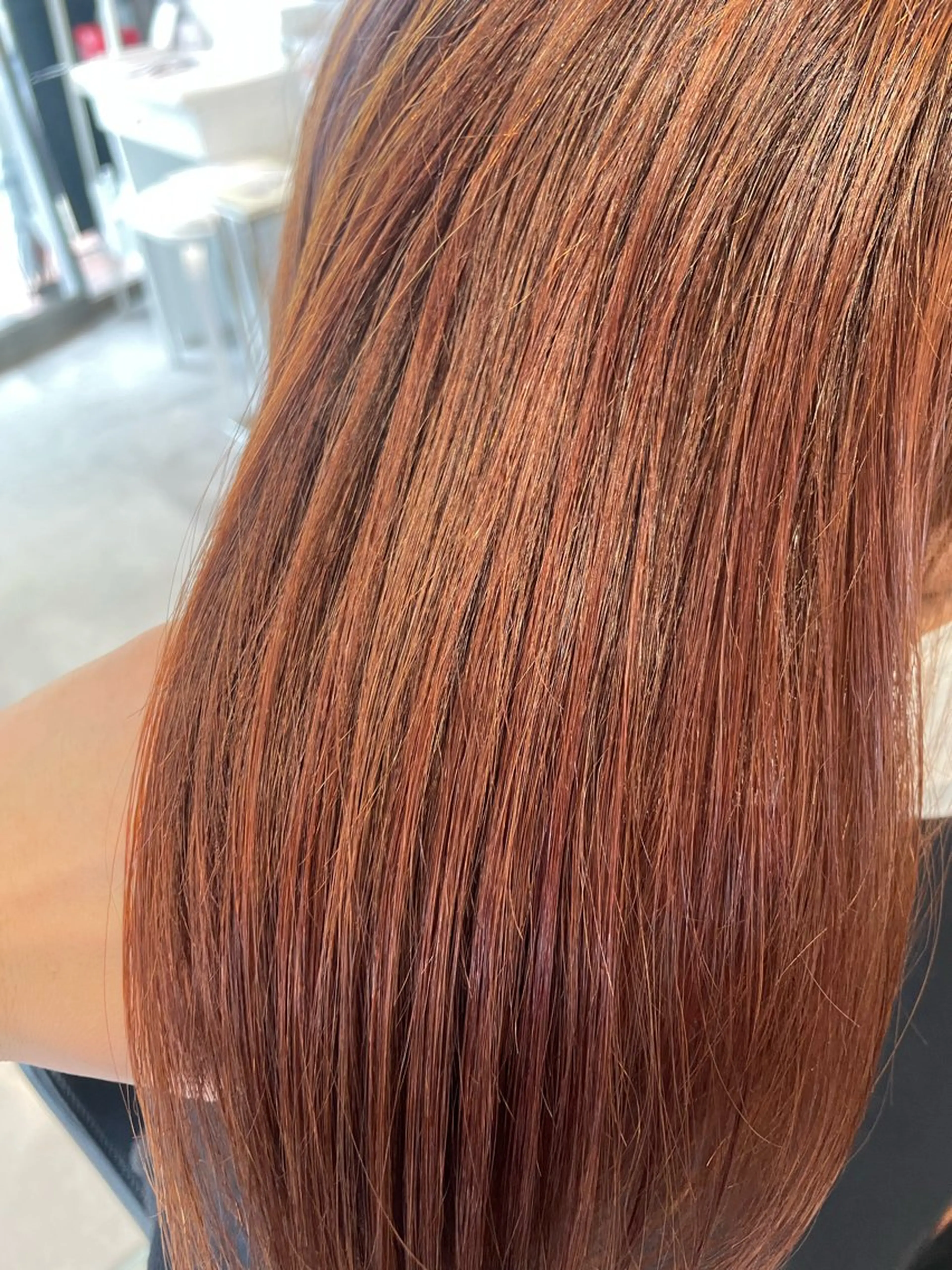 ロング 山内 彩愛のヘアスタイル