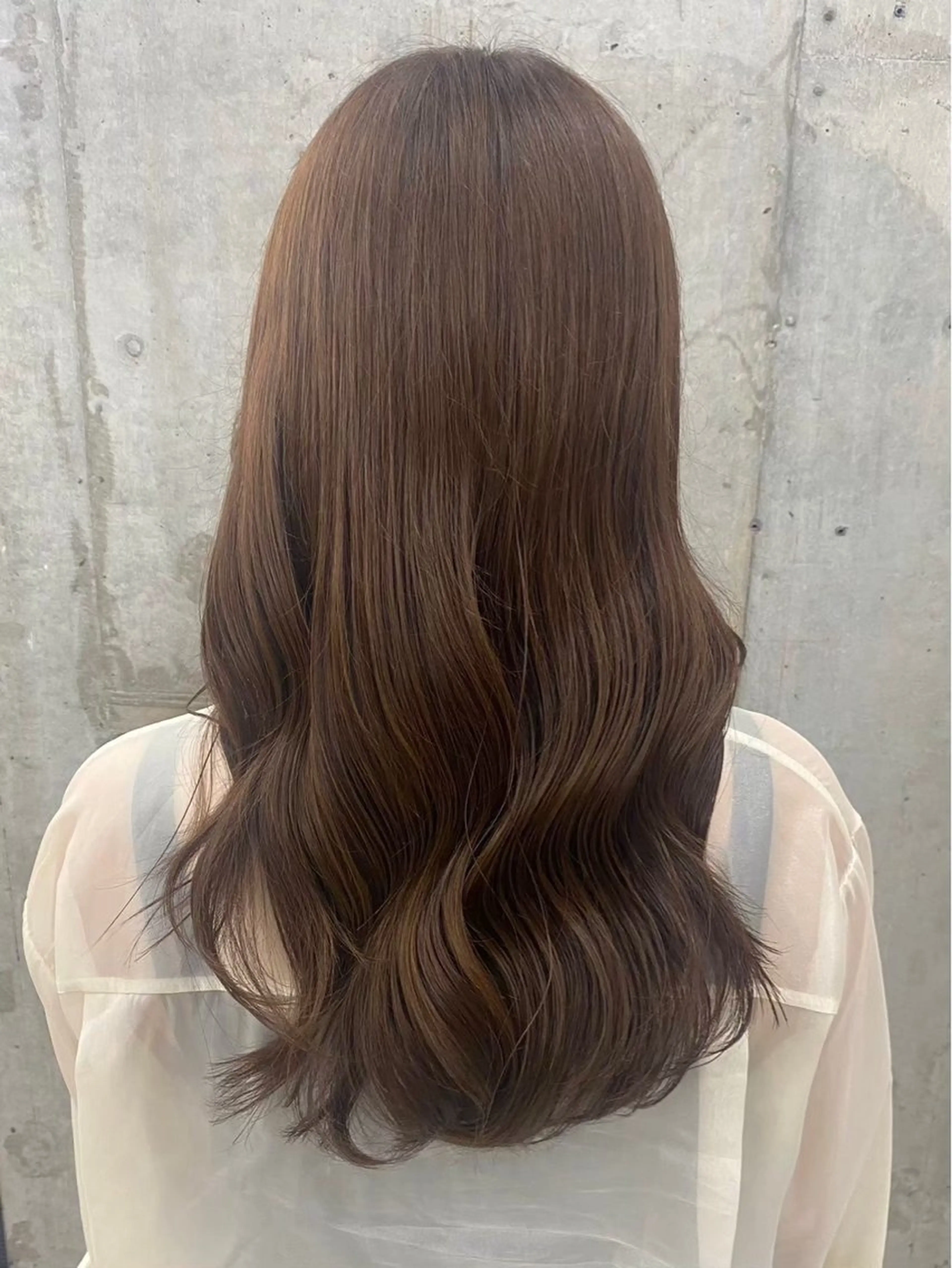 カラー ✨透明感カラー🫧 れんのヘアスタイル