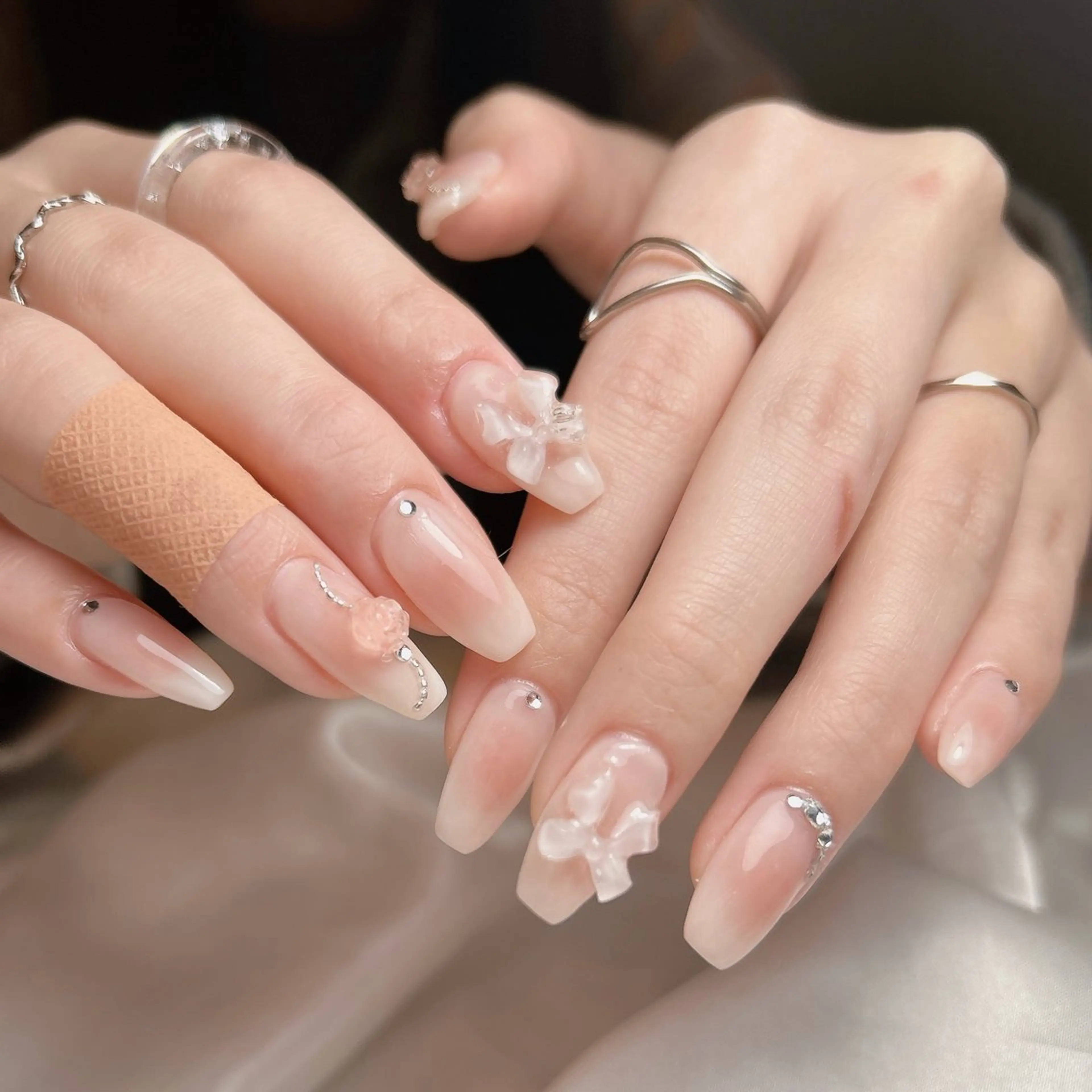 ネイル シンプルネイル ハンドネイル junna 金山.東別院.上前津のネイルデザイン