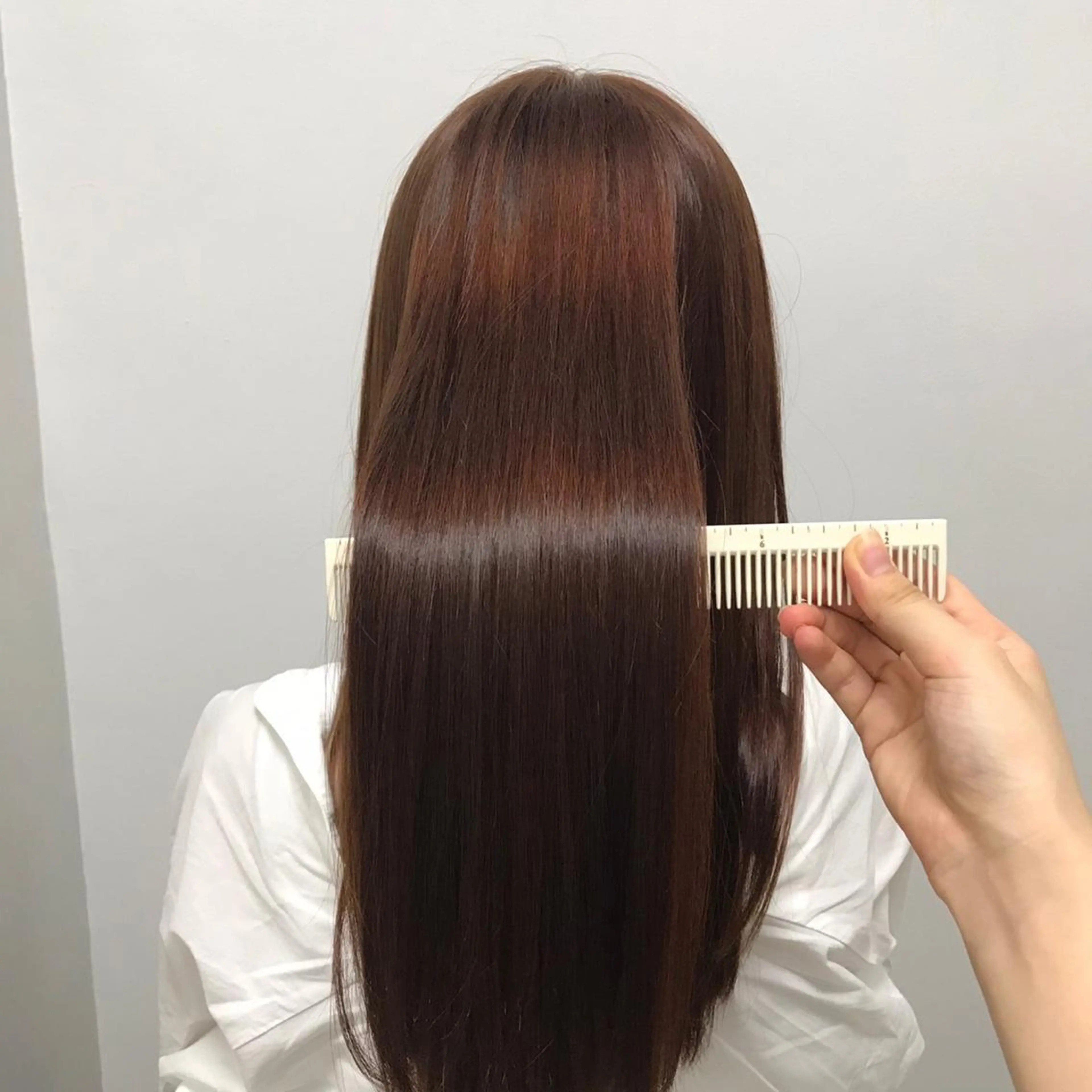 ロング 髪質改善 I S所属・🌿透明感カラー‪ 縮毛矯正✨かずきのヘアスタイル