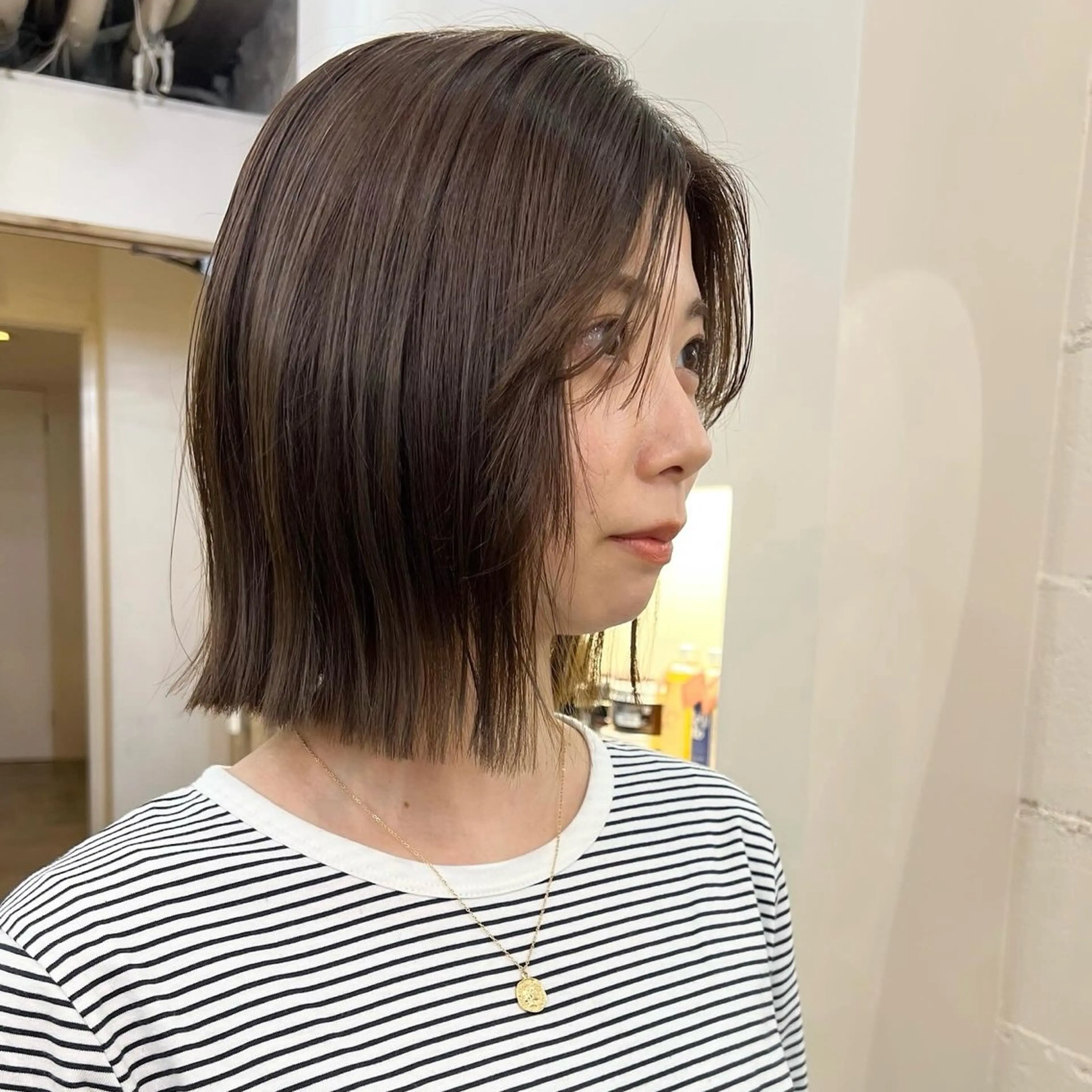 カット＋透明感カラー＋トリートメントの写真