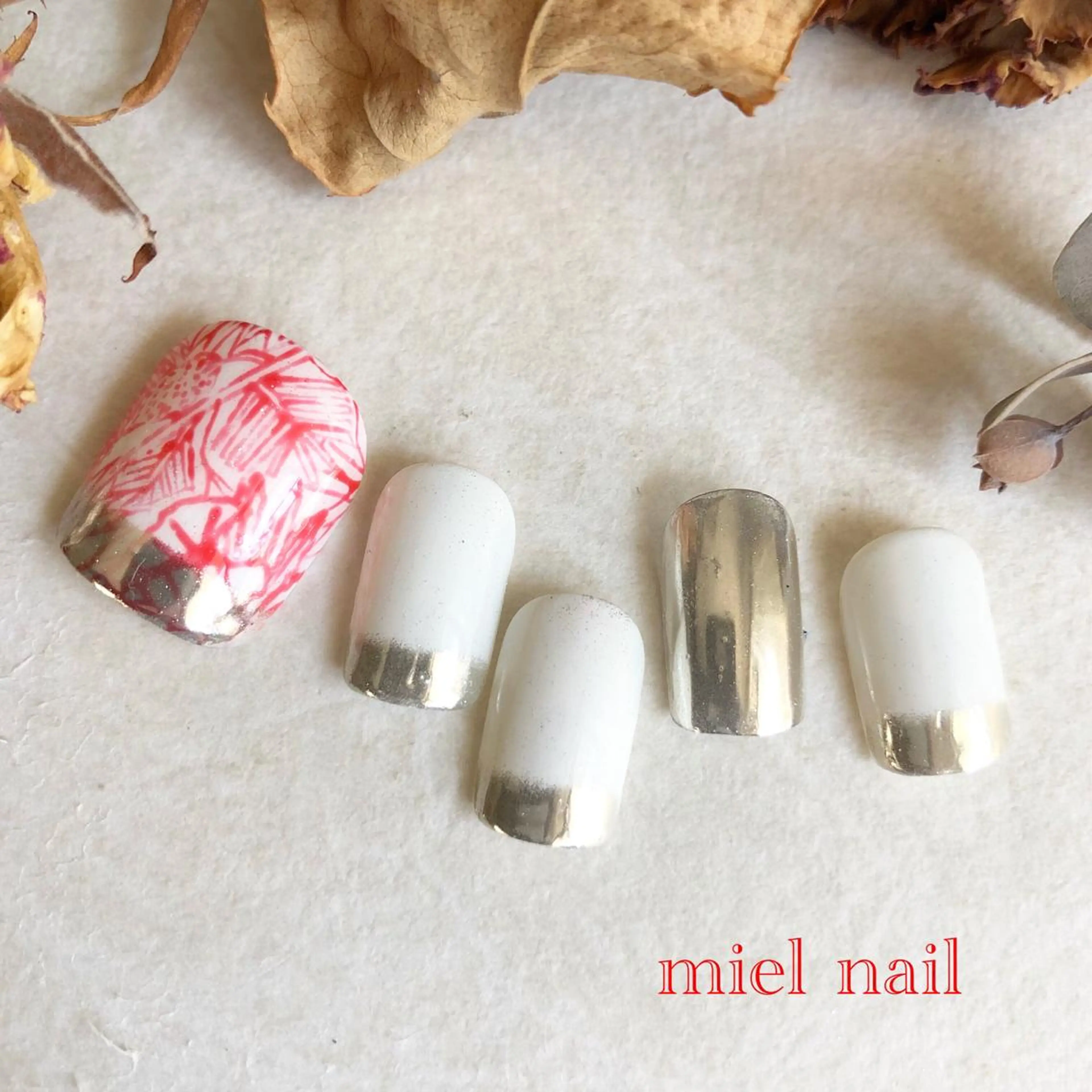 ネイル miel nailのネイルデザイン
