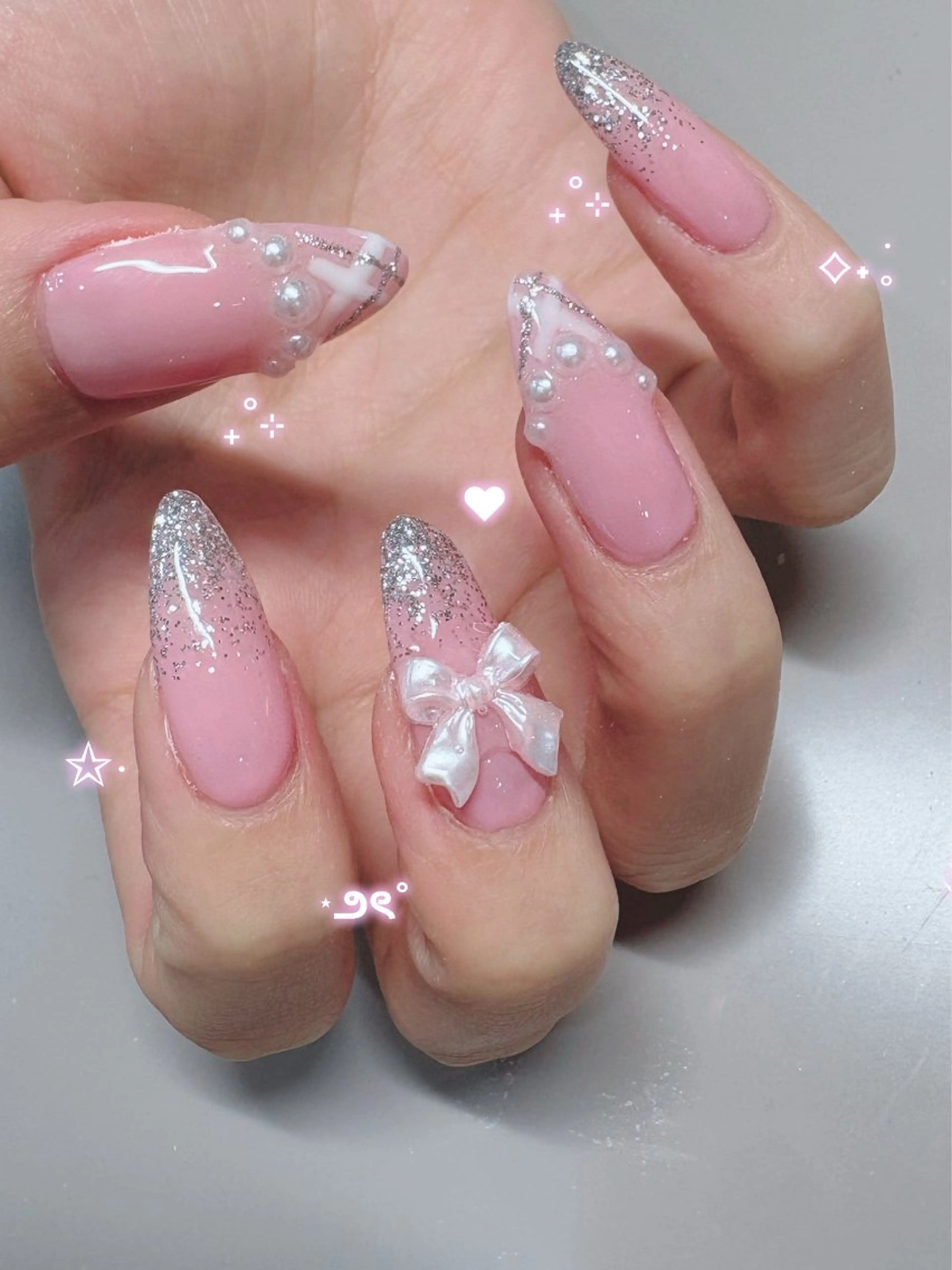 ネイル ハンドネイル THE BALM Rihoのネイルデザイン