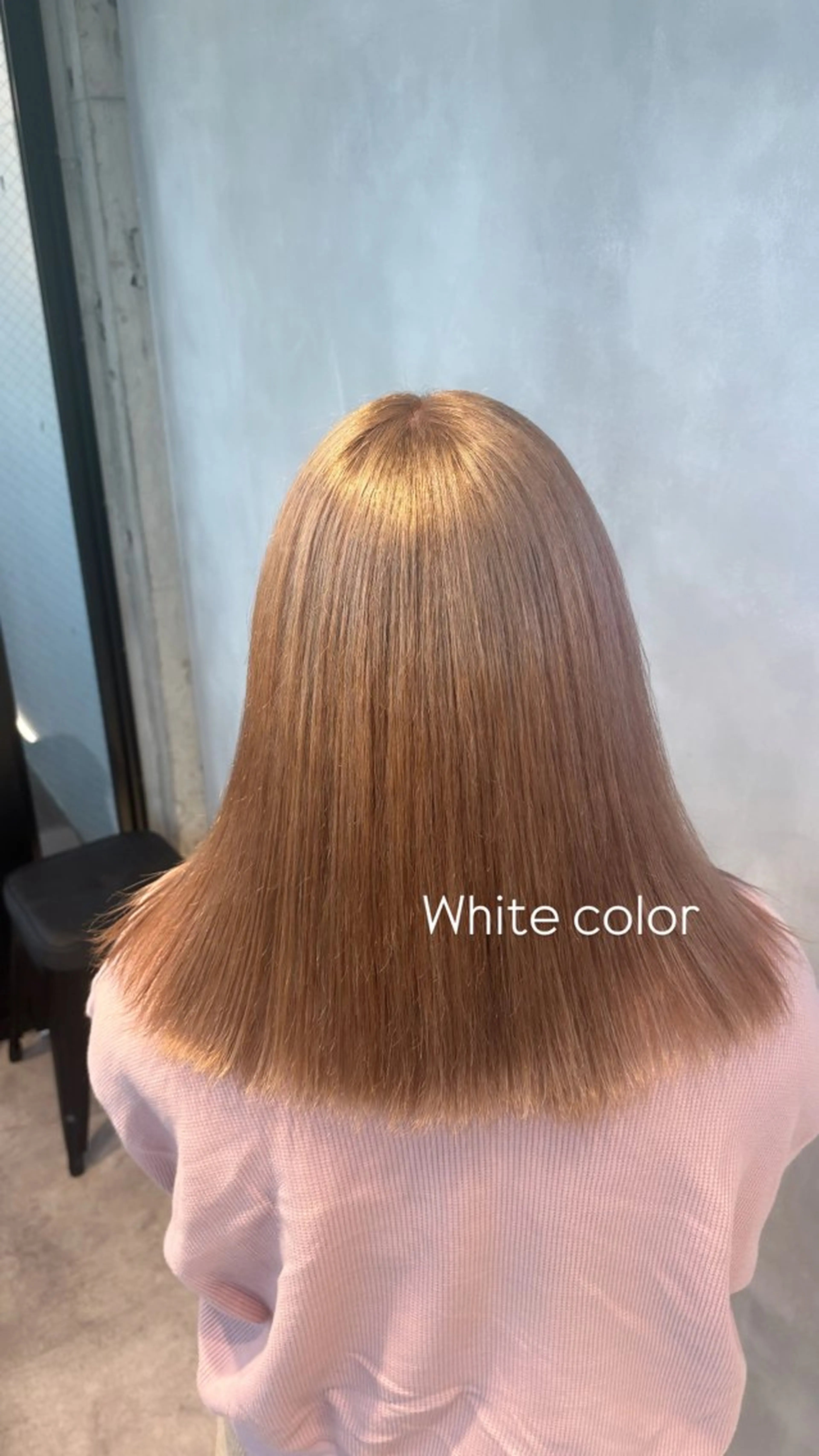 ミディアム カラー ベージュカラー ヘアカラー 茅ヶ崎/ハイトーン/ Ramuのヘアスタイル