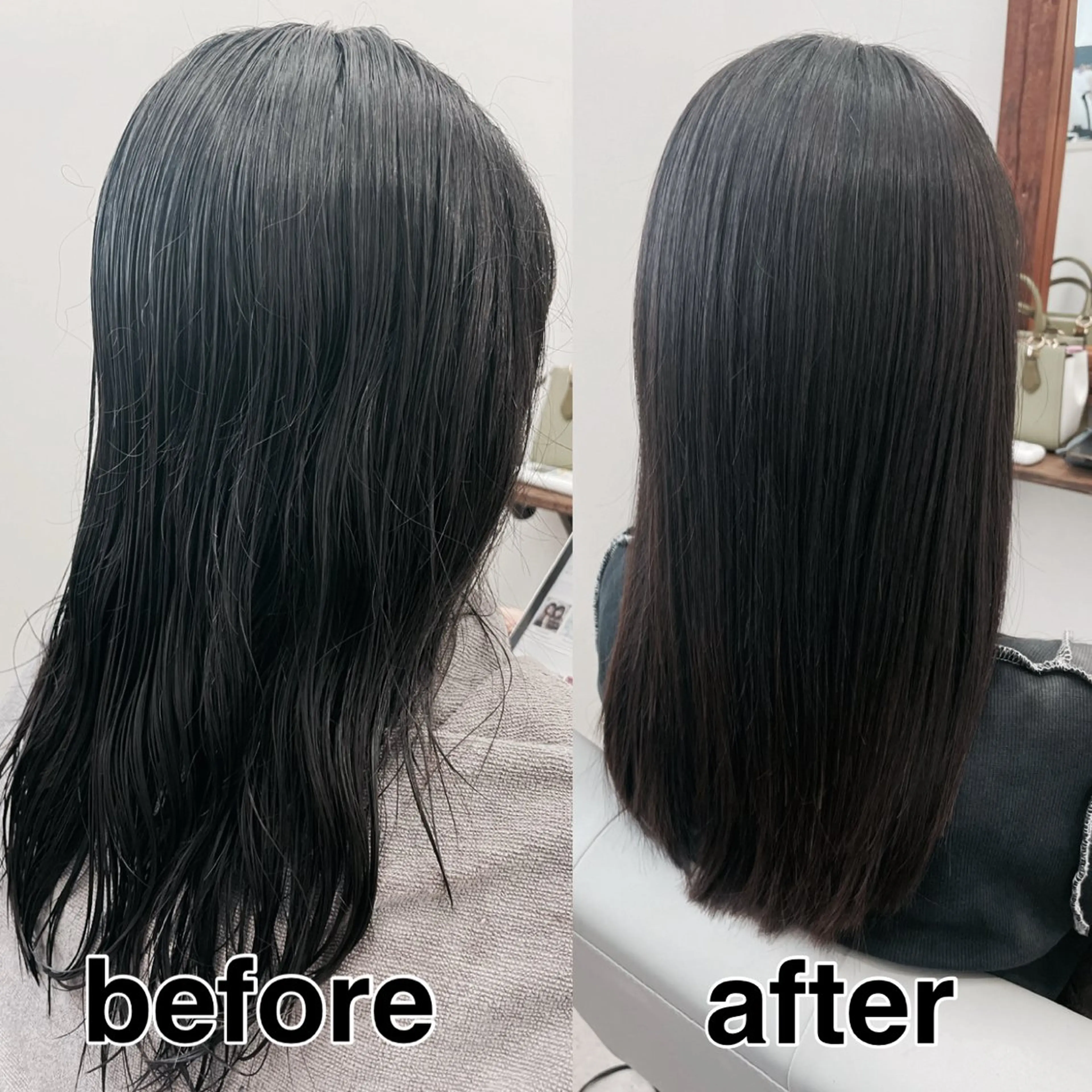 ミディアム 浅川恵太/縮毛矯正 /ブリーチ縮毛矯正のヘアスタイル