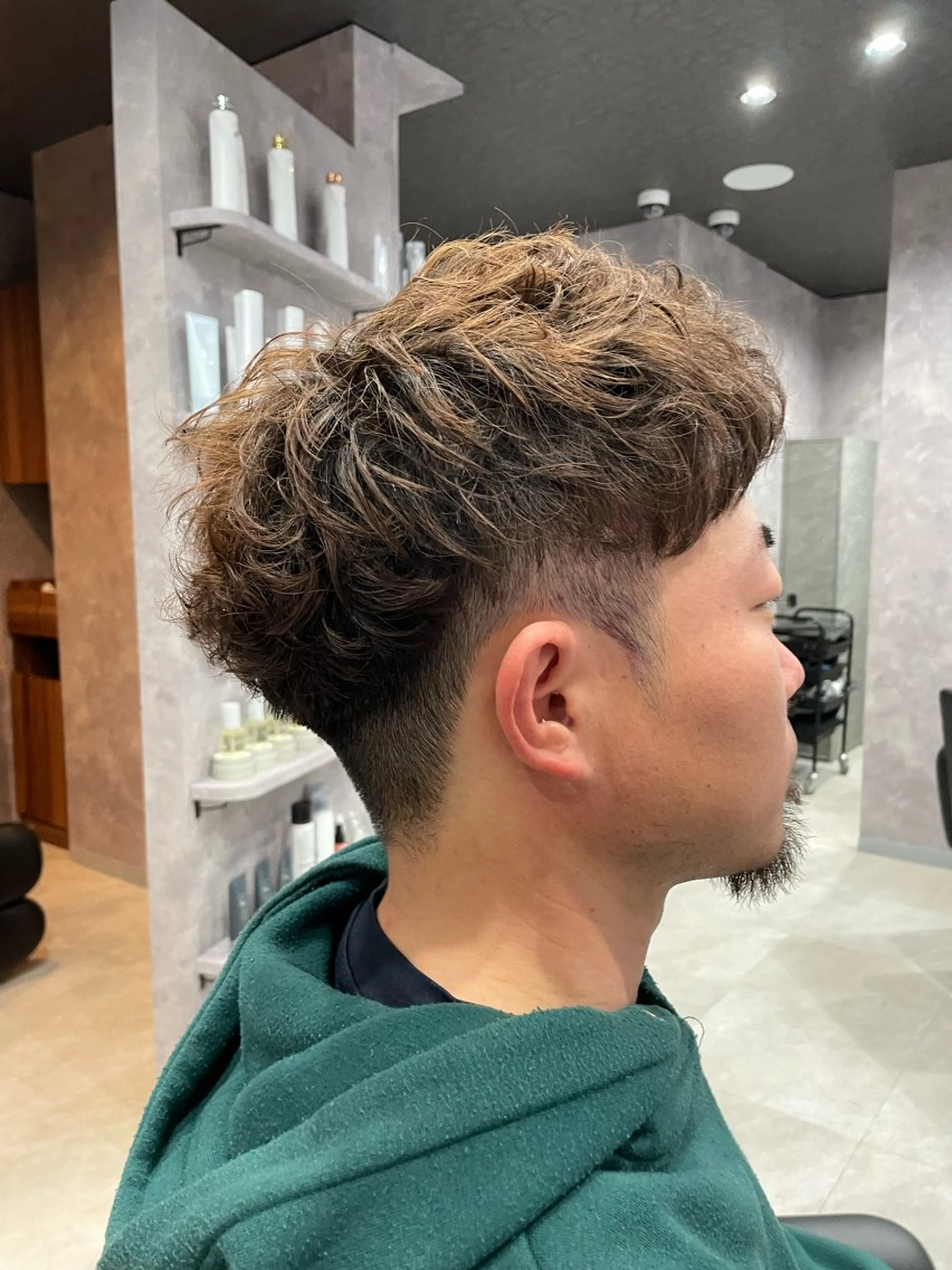 ショート パーマ メンズ ✨中野✨髪質改善✨ 野口虎剛のヘアスタイル