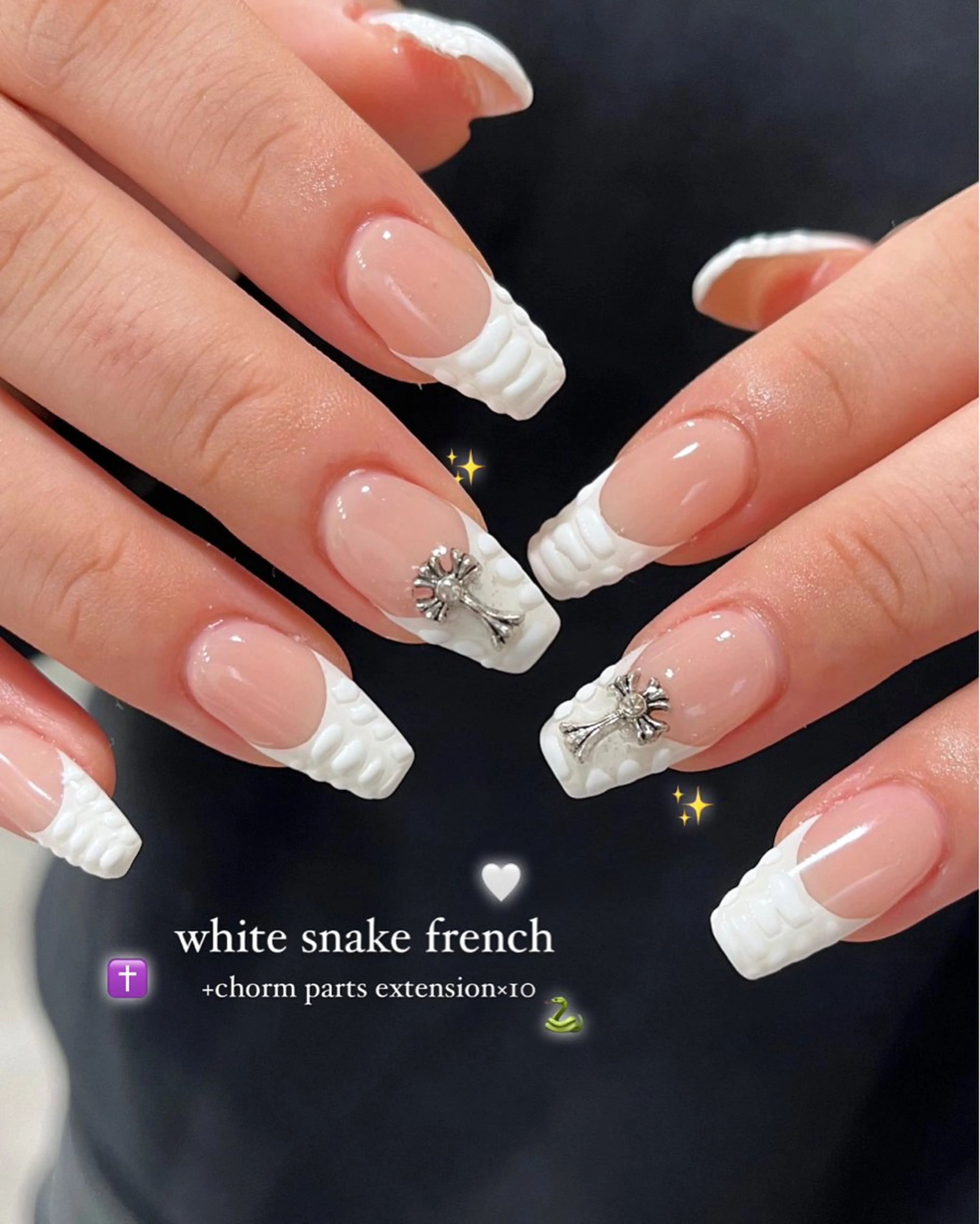 ネイル 長さ出し 🤎Two ERI🤎のネイルデザイン