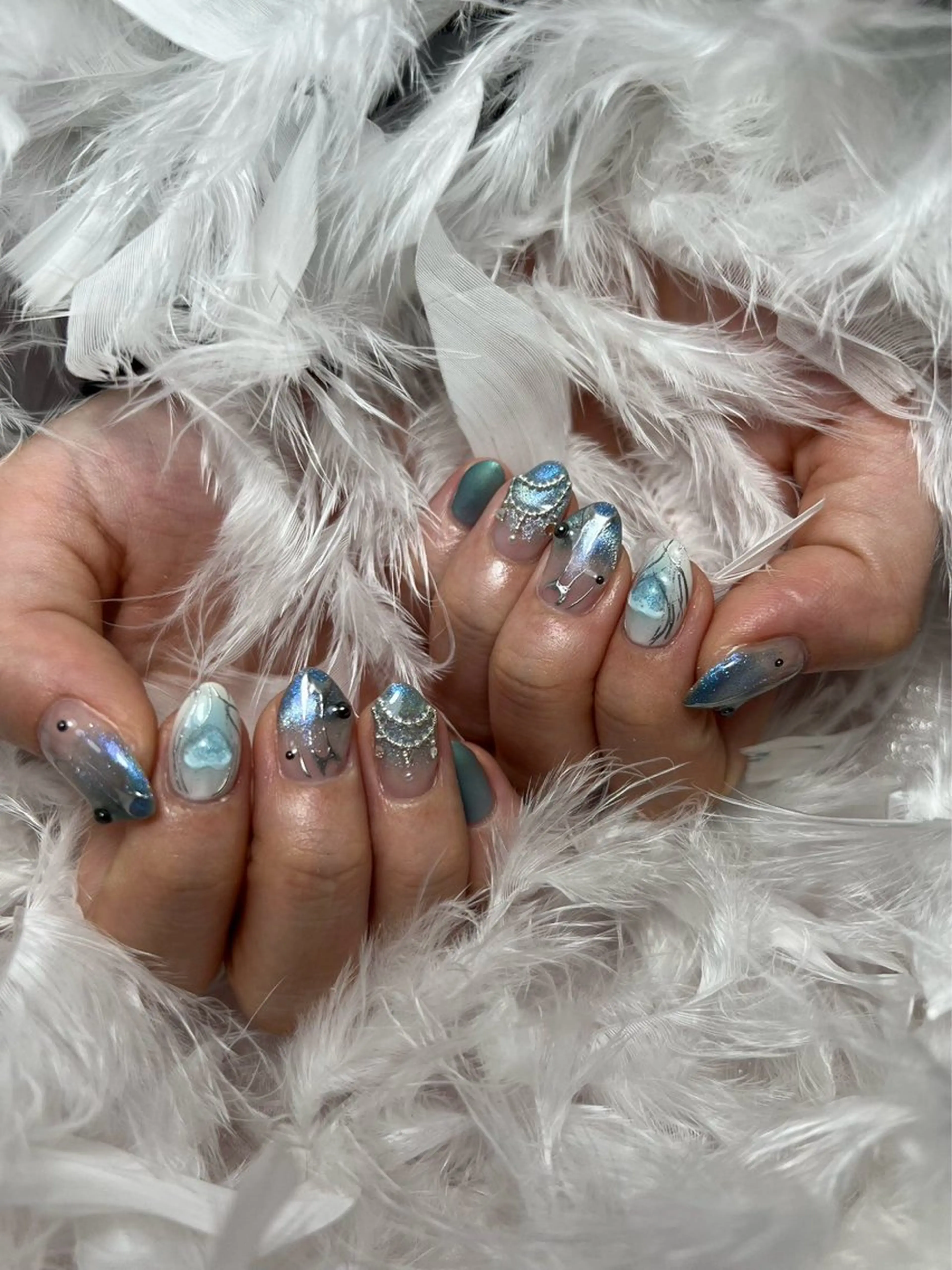 ネイル DEMAIN- 🕊️研修のネイルデザイン