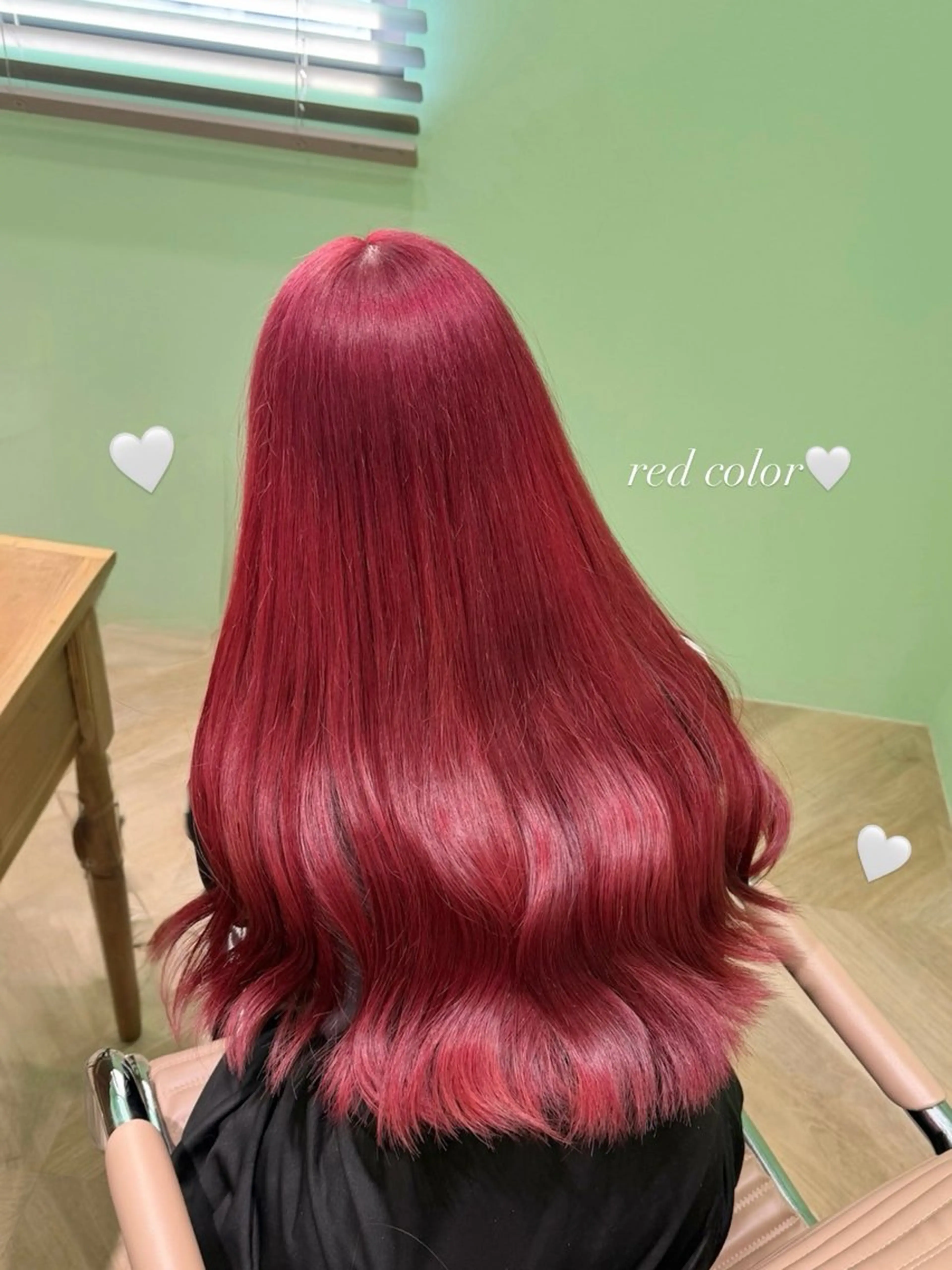 カラー ダブルカラー レッドカラー ヘアカラー エクステ🎀 暖色カラー🎀amiのヘアスタイル
