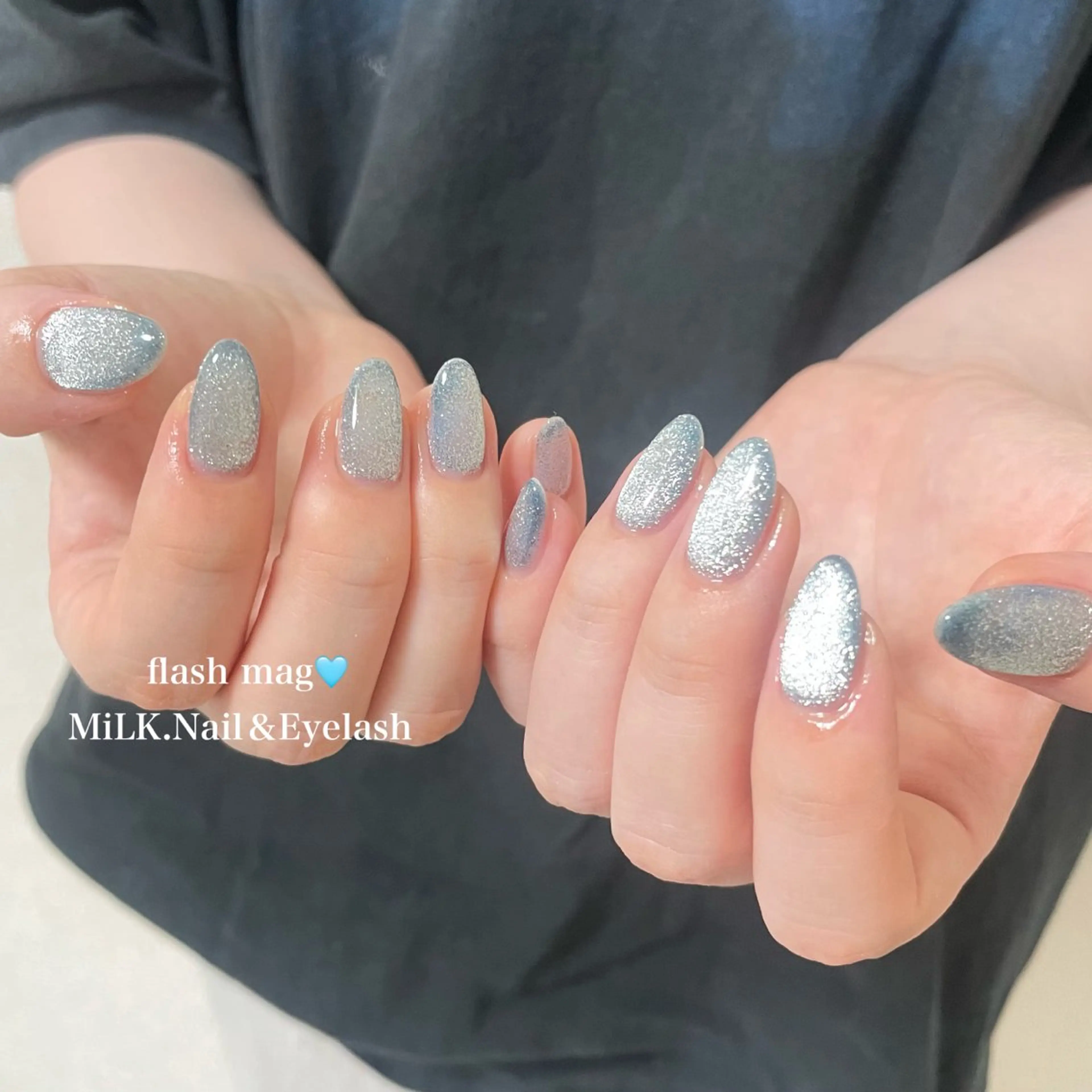 ネイル マグネットネイル ハンドネイル MiLK.   Nail&Eyelash所属・MiLK. wakaのマツエク・マツパデザイン